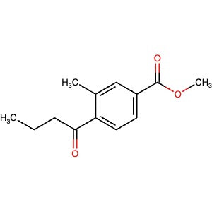 1052723-91-7 | Methyl 4-butyryl-3-methylbenzoate - Hoffman Fine Chemicals