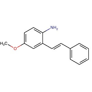 1054567-41-7 | (E)-4-Methoxy-2-styrylaniline - Hoffman Fine Chemicals