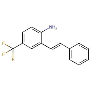 1054567-53-1 | (E)-2-Styryl-4-(trifluoromethyl)aniline - Hoffman Fine Chemicals