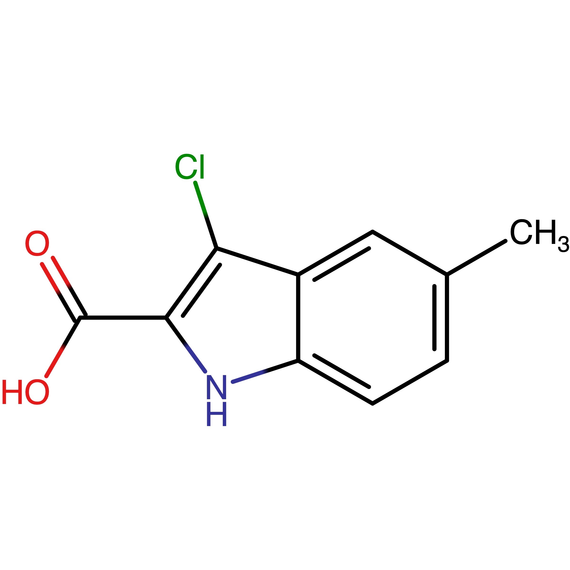 CAS RN 1057404-44-0 | 3-Chloro-5-methyl-1H-indole-2-carboxylic acid