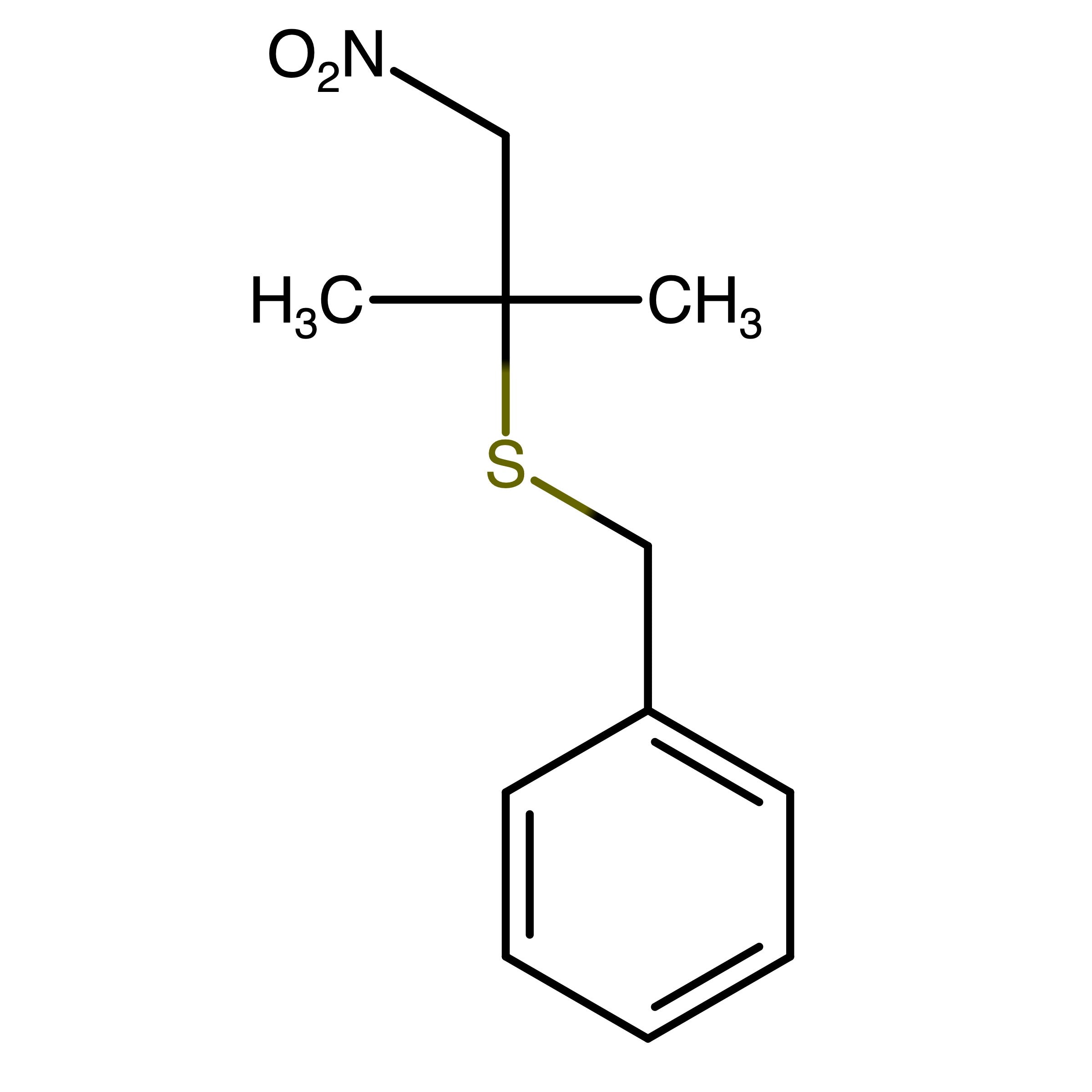 CAS RN 105780-12-9 | 2-Benzylthio-2-nitromethylpropane