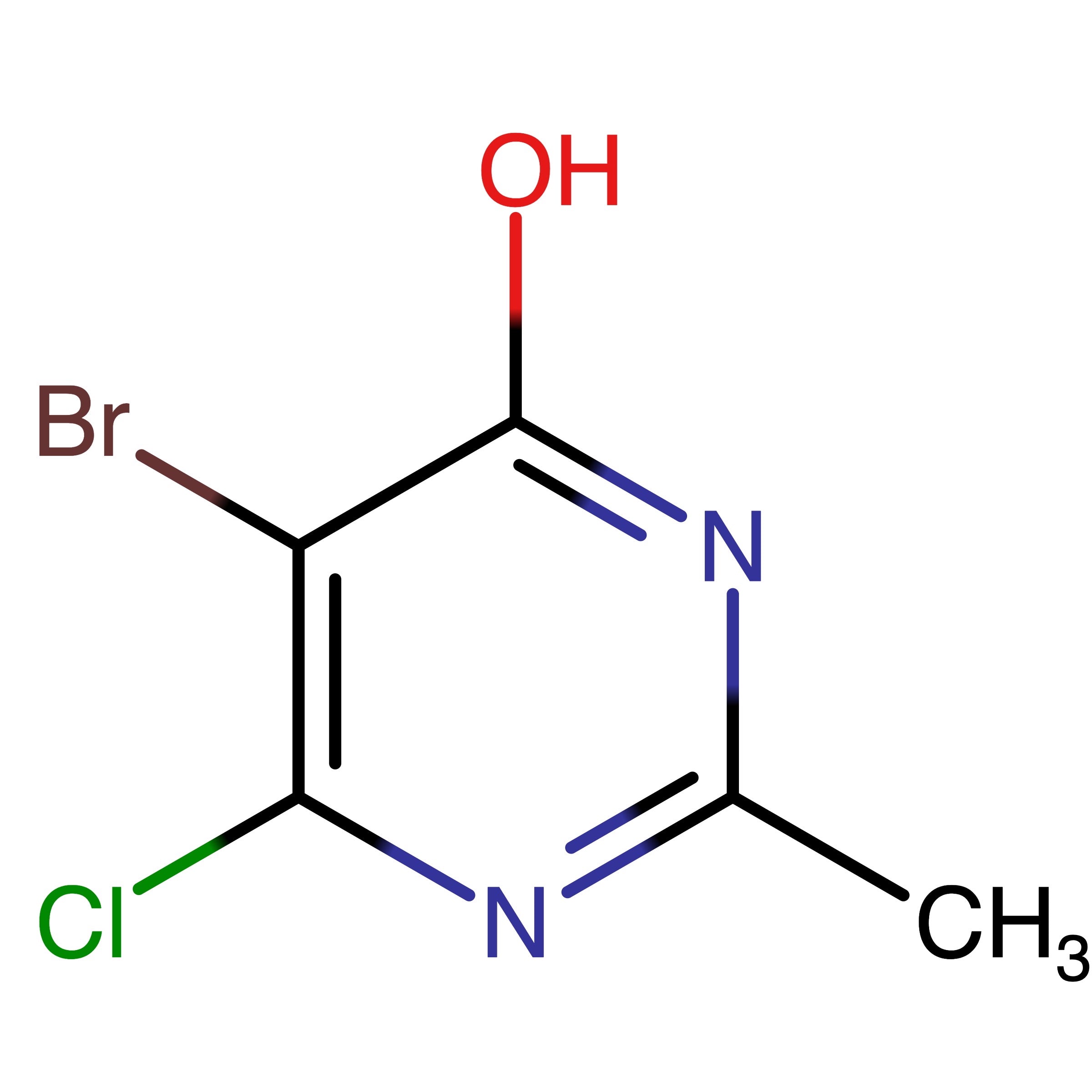 CAS RN 105806-11-9 | 5-Bromo-6-chloro-2-methylpyrimidin-4-ol | MFCD11840977
