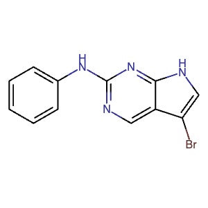 1060816-58-1 | 5-Bromo-N-phenyl-7H-pyrrolo[2,3-d]pyrimidin-2-amine - Hoffman Fine Chemicals