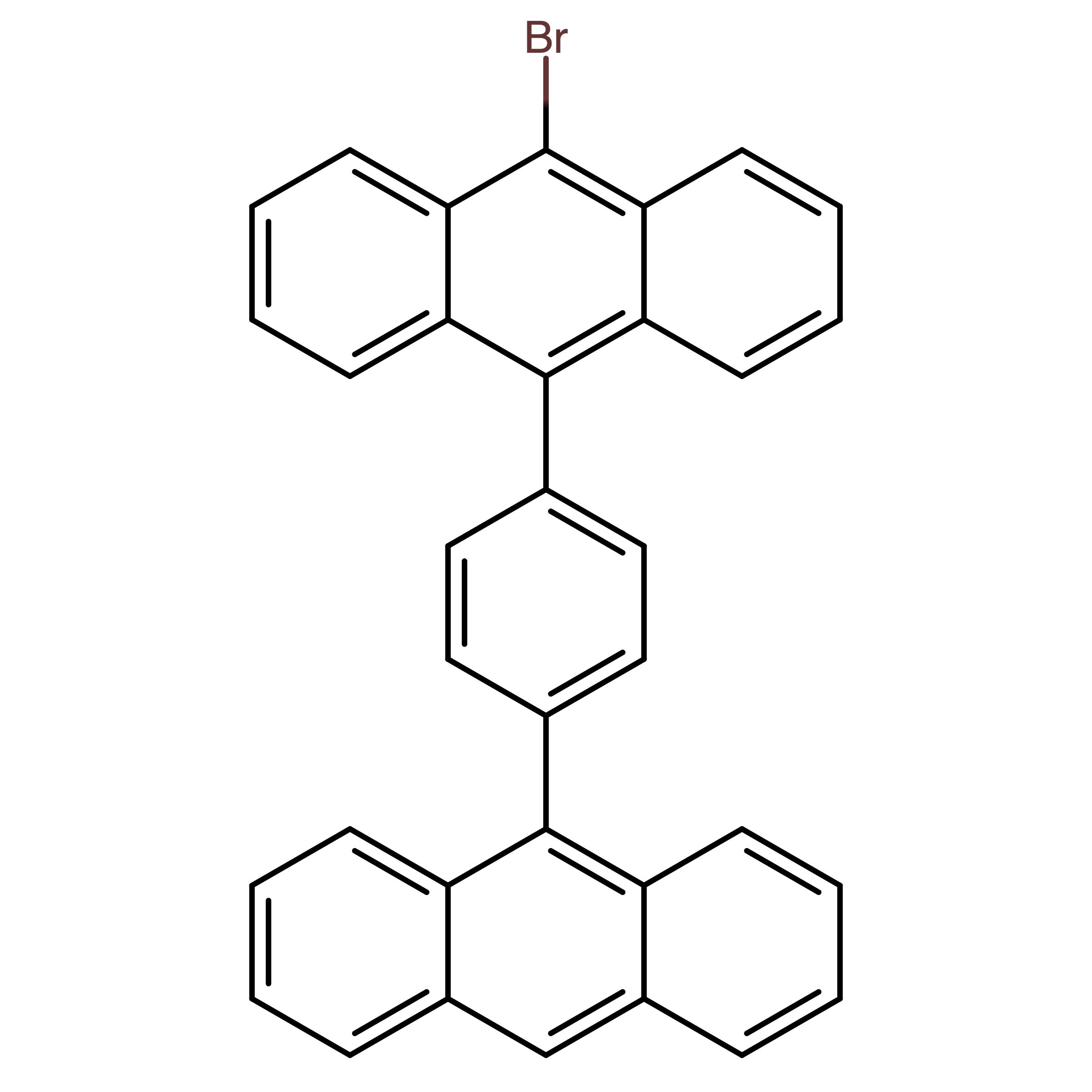 CAS RN 1062555-52-5 | 9-(4-Anthracen-9-ylphenyl)-10-bromoanthracene