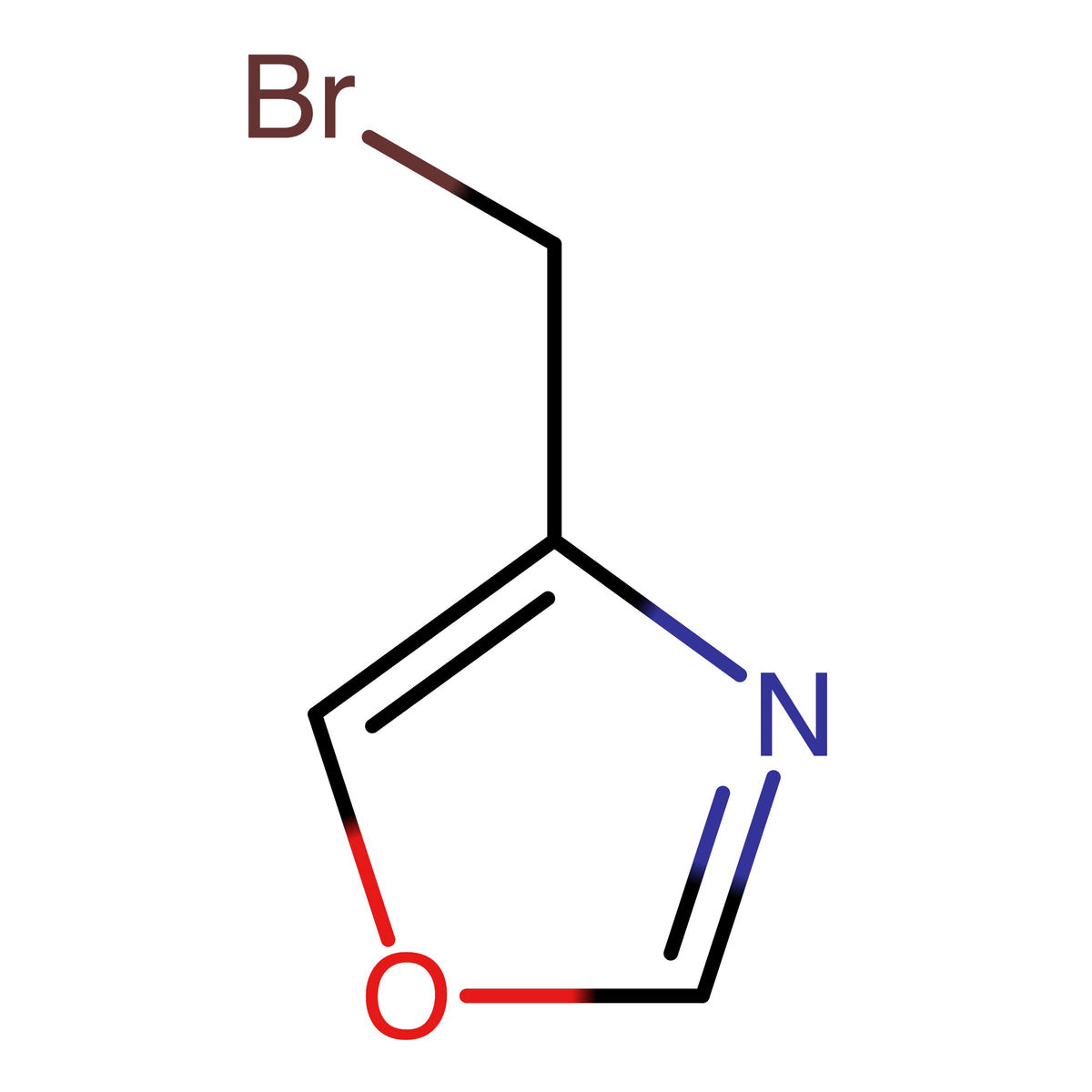CAS RN 1065073-37-1 | 4-(Bromomethyl)-1,3-oxazole | MFCD11101410
