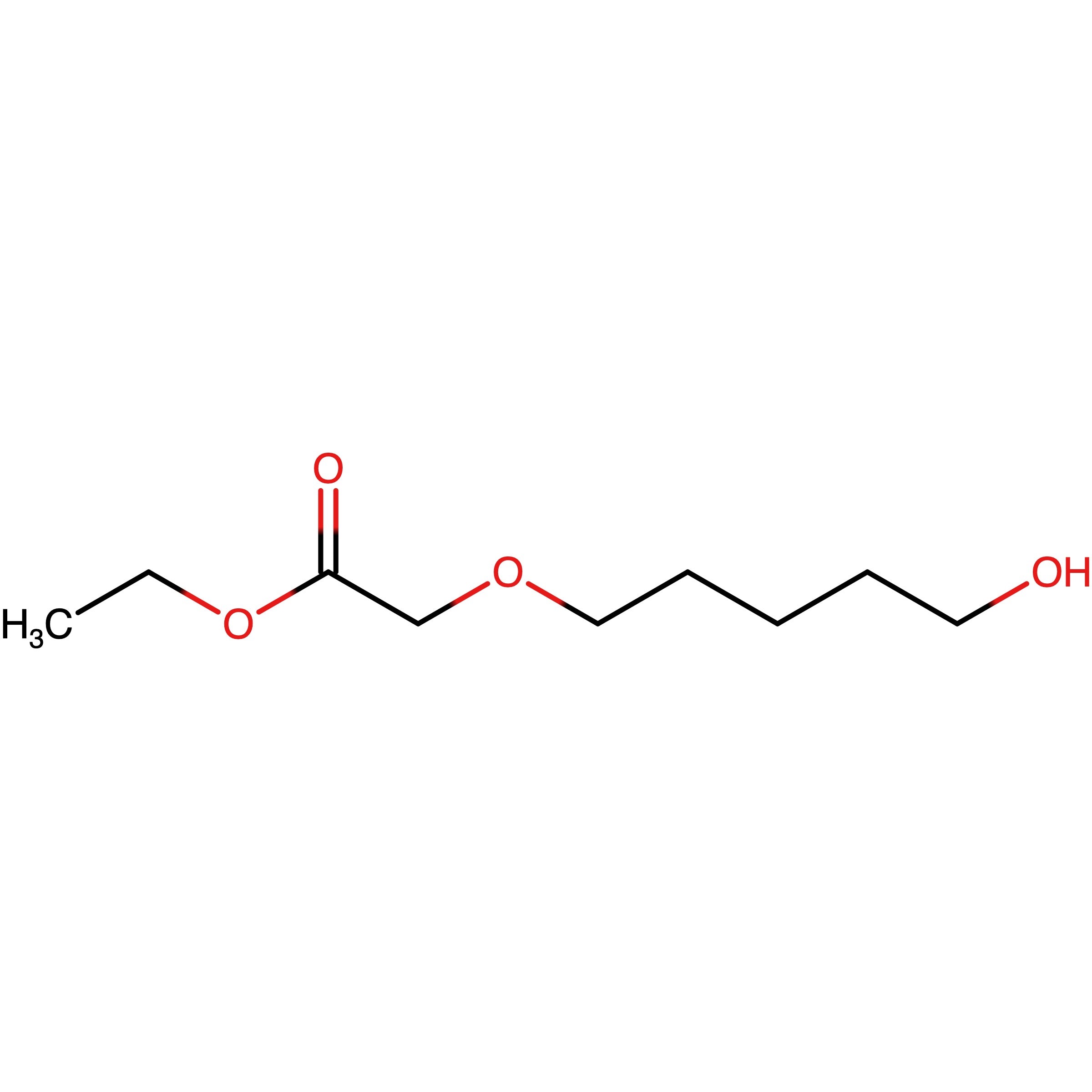 CAS RN 106555-77-5 | Ethyl 2-((5-hydroxypentyl)oxy)acetate