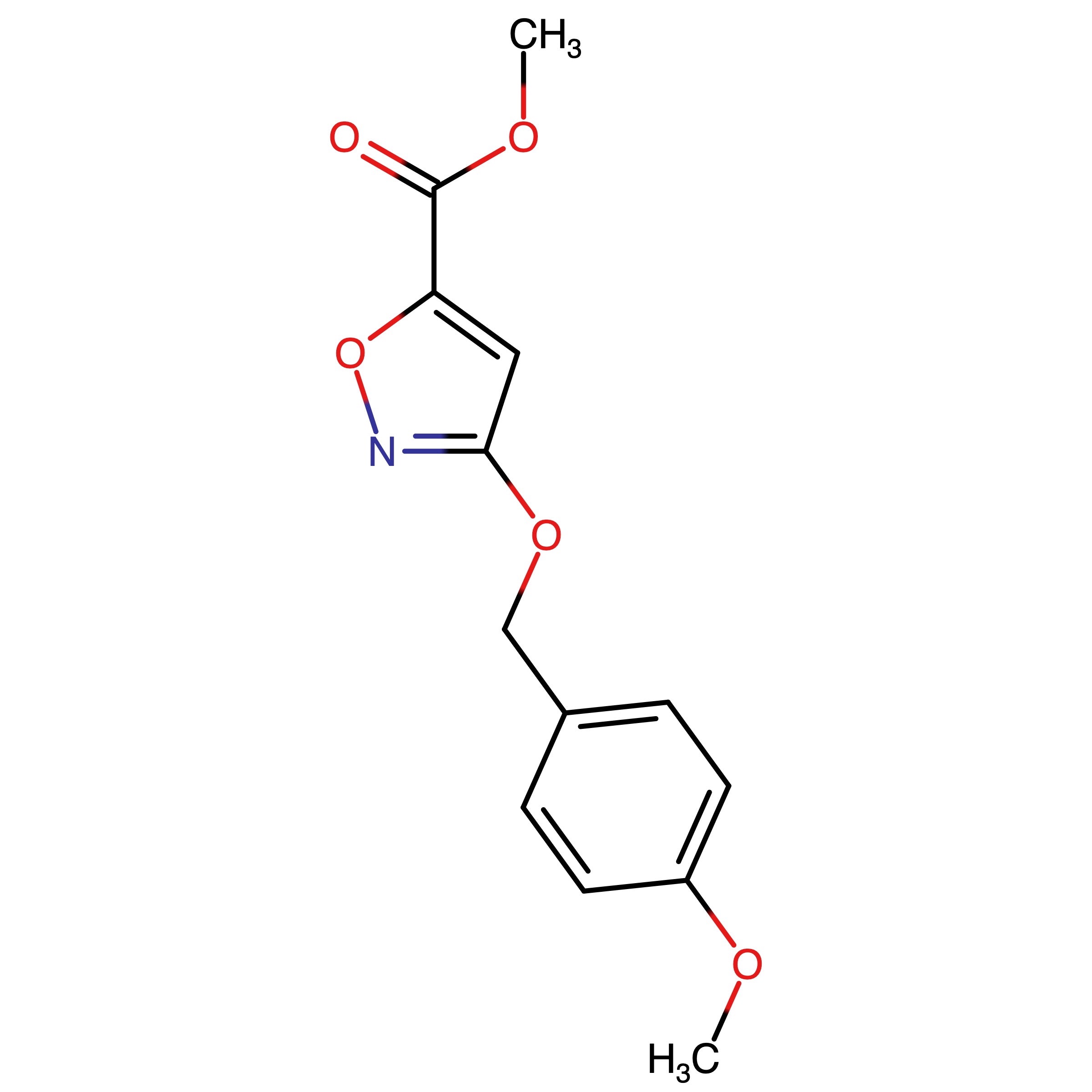 CAS RN 1073318-88-3 | Methyl 3-((4-methoxybenzyl)oxy)isoxazole-5-carboxylate | MFCD27952663