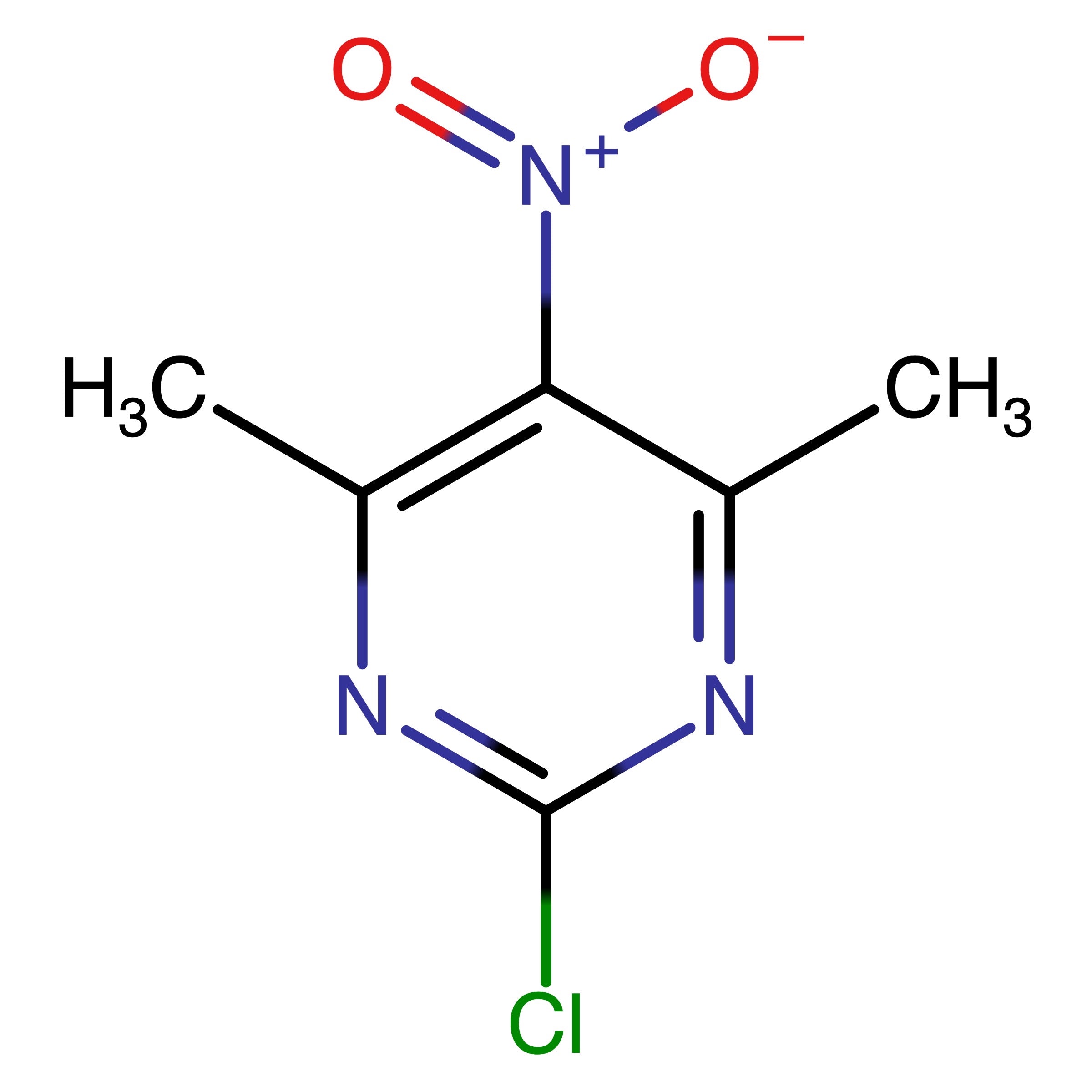 CAS RN 1080650-03-8 | 2-Chloro-4,6-dimethyl-5-nitropyrimidine | MFCD28363411