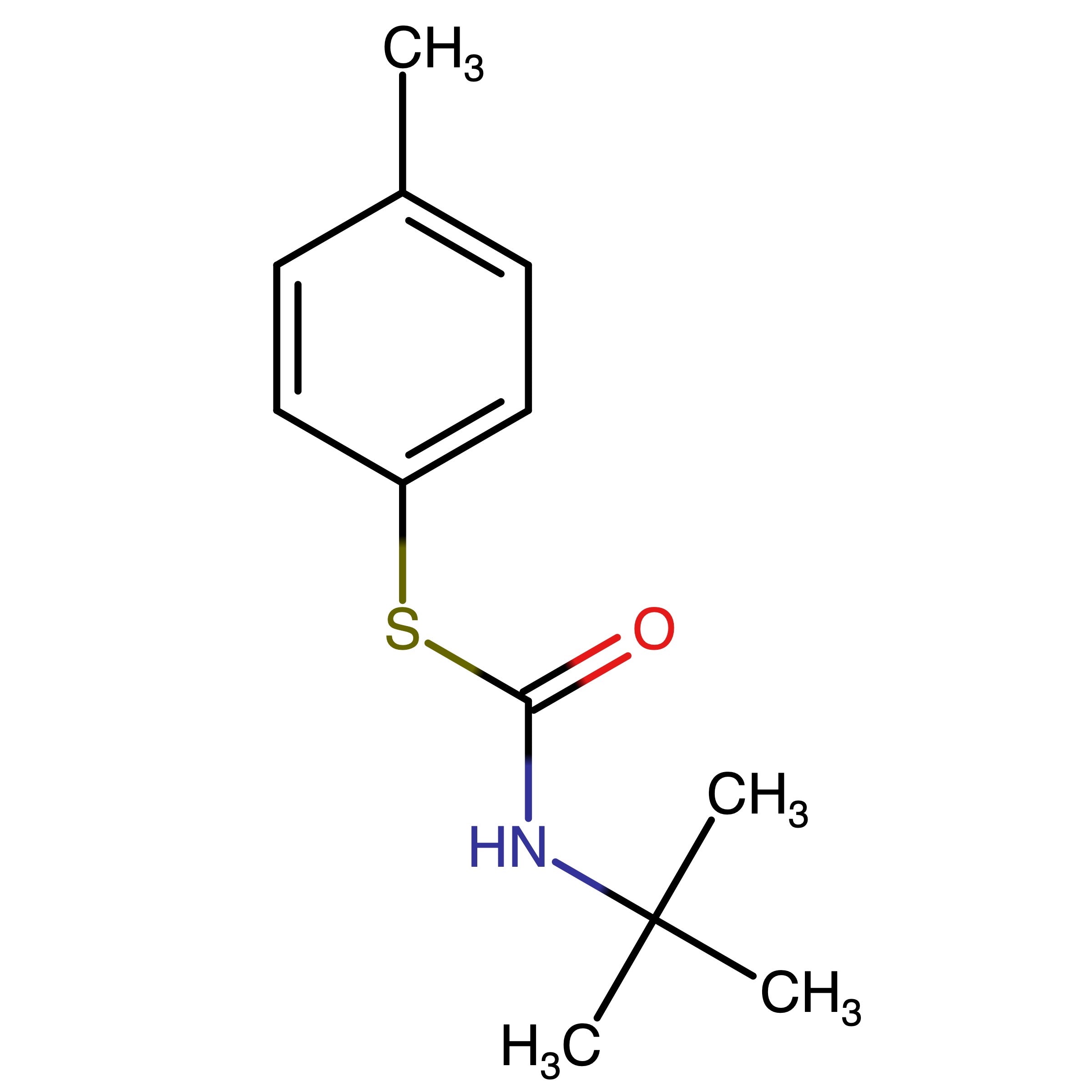 CAS RN 1081750-28-8 | S-p-Tolyl tert-butylcarbamothioate