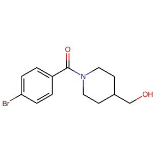 1082811-85-5 | (4-Bromophenyl)(4-(hydroxymethyl)piperidin-1-yl)methanone - Hoffman Fine Chemicals