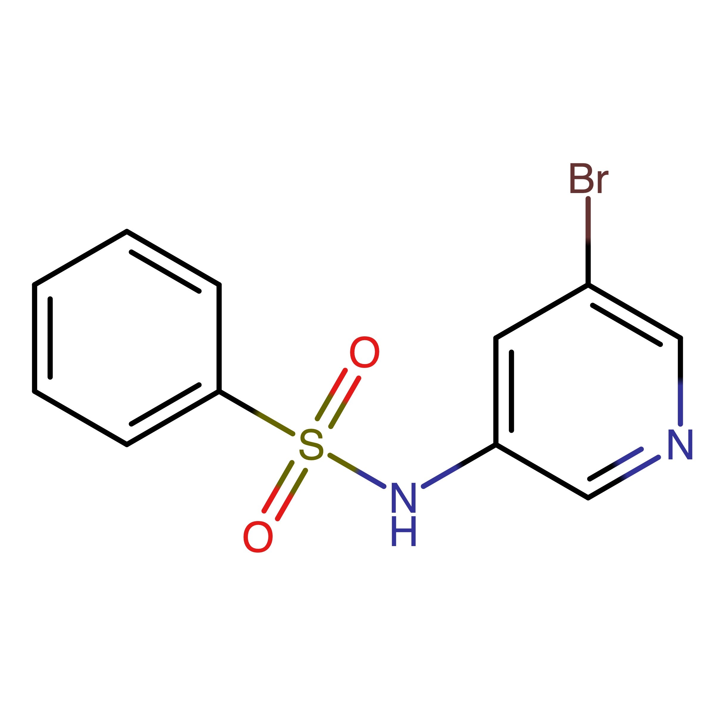 CAS RN 1084-12-4 | N-(5-Bromopyridin-3-yl)benzenesulfonamide | MFCD17169878