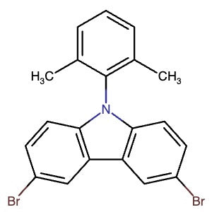 1092807-69-6 | 3,6-Dibromo-9-(2,6-dimethylphenyl)carbazole - Hoffman Fine Chemicals