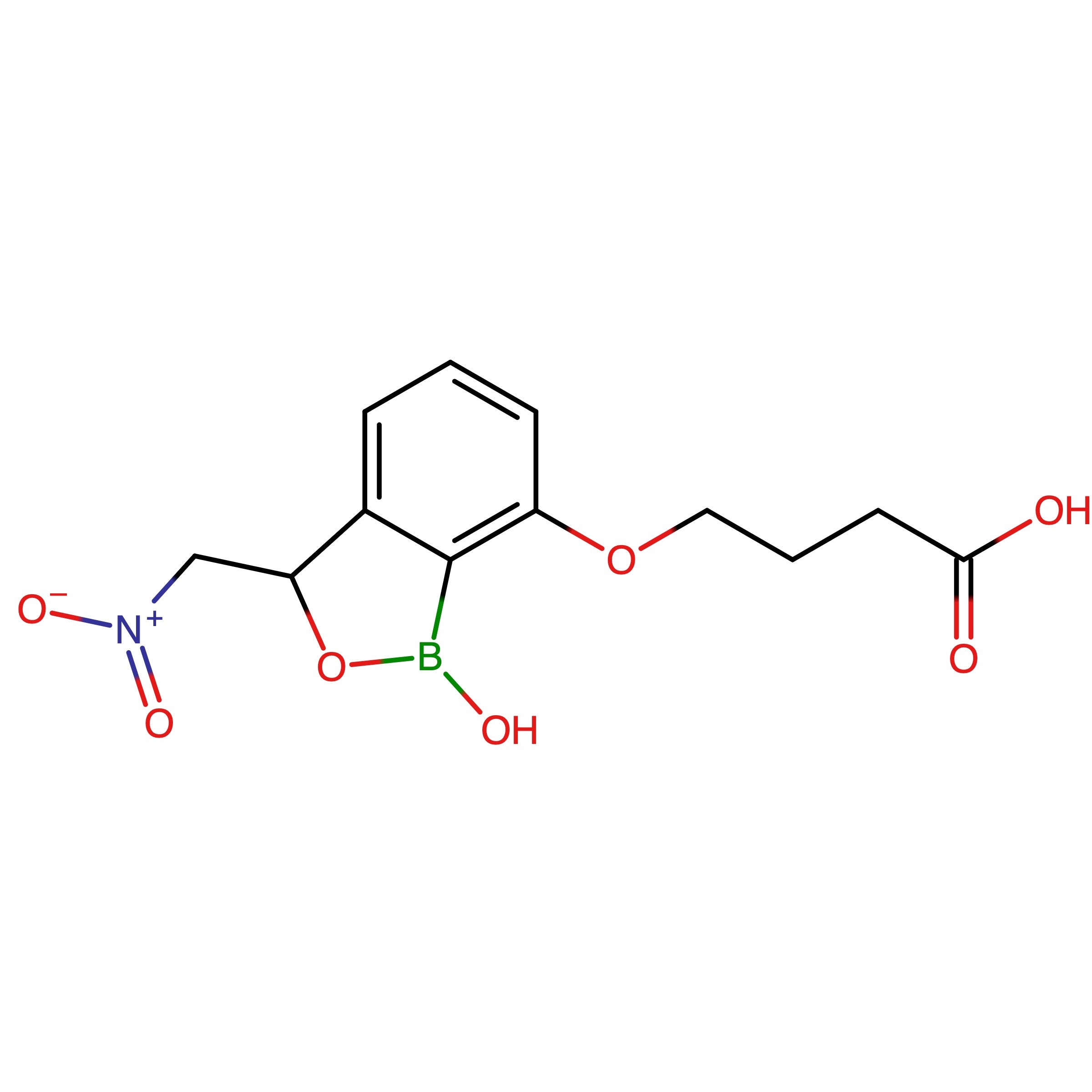 CAS RN 1093644-08-6 | 4-((1-Hydroxy-3-(nitromethyl)-1,3-dihydrobenzo[c][1,2]oxaborol-7-yl)oxy)-butyric acid