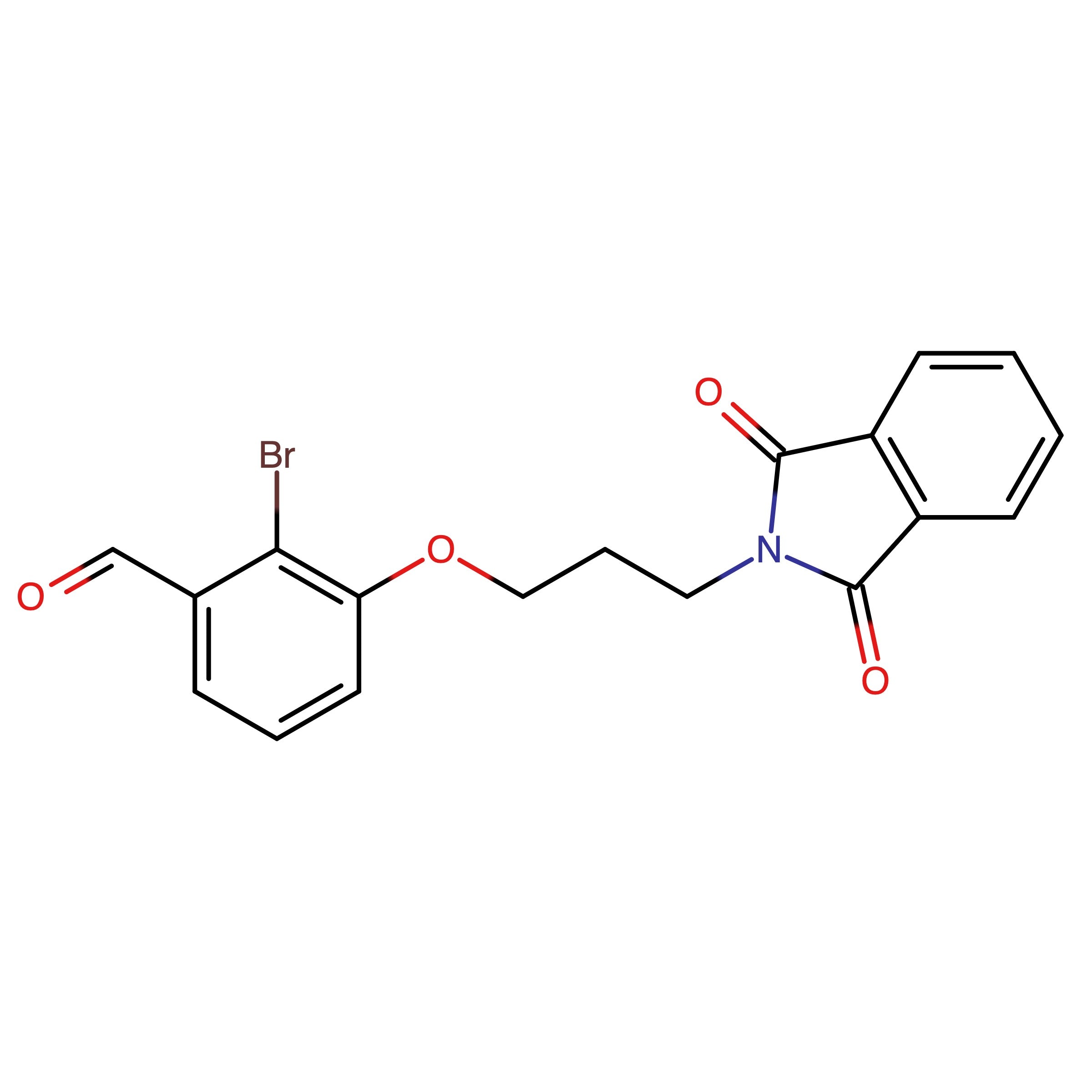 CAS RN 1093644-14-4 | 2-Bromo-3-[3-(1,3-dioxo-1,3-dihydro-isoindol-2-yl)-propoxy]-benzaldehyde