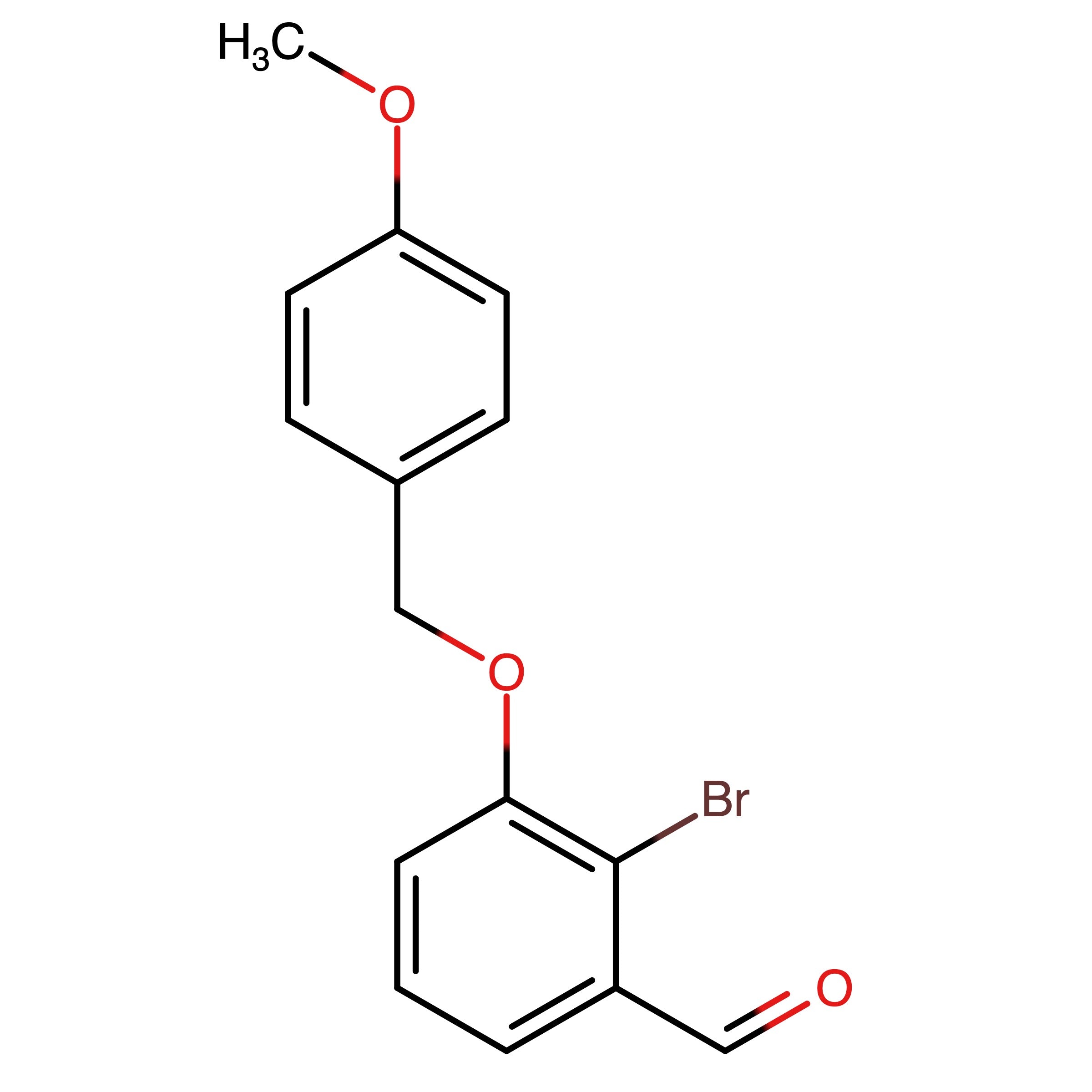 CAS RN 1093644-26-8 | 2-Bromo-3-[(4-methoxyphenyl)methoxy]benzaldehyde | MFCD32857843