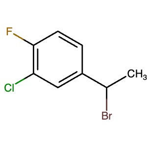 1094438-34-2 | 4-(1-Bromoethyl)-2-chloro-1-fluorobenzene - Hoffman Fine Chemicals