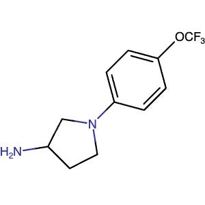 1096326-28-1 | 1-(4-(Trifluoromethoxy)phenyl)pyrrolidin-3-amine - Hoffman Fine Chemicals