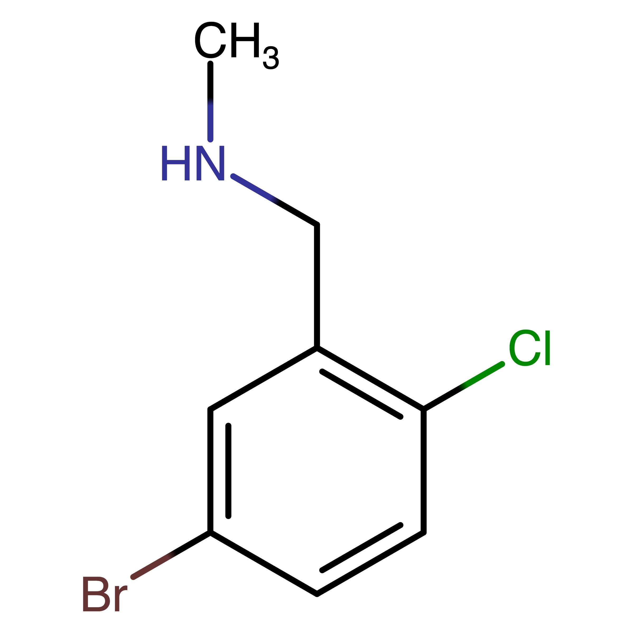 CAS RN 1096875-96-5 | N-(5-Bromo-2-chlorobenzyl)methylamine | MFCD12168572