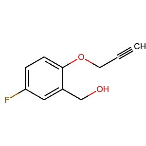 1096889-14-3 | (5-Fluoro-2-(prop-2-yn-1-yloxy)phenyl)methanol - Hoffman Fine Chemicals