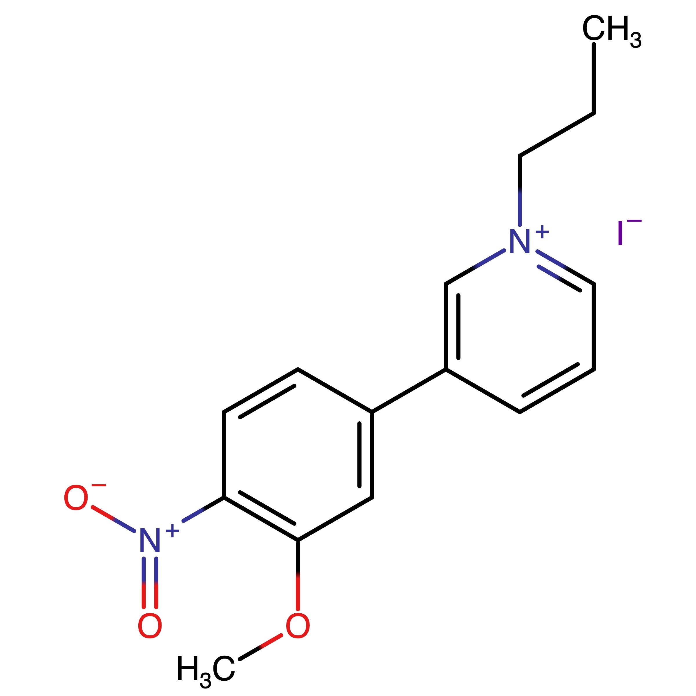 CAS RN 1116228-57-9 | 3-(3-Methoxy-4-nitrophenyl)-1-propylpyridin-1-ium iodide