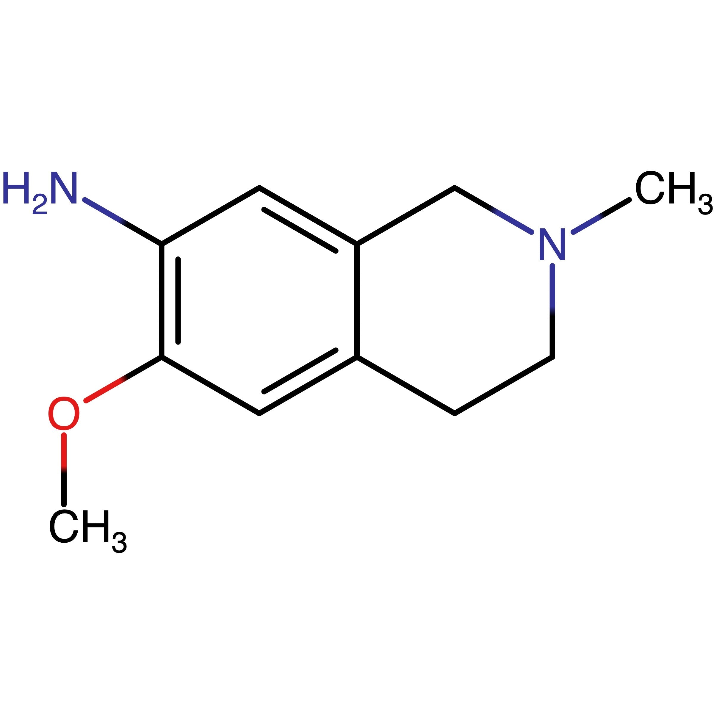 CAS RN 1116230-89-7 | 6-Methoxy-2-methyl-3,4-dihydro-1H-isoquinolin-7-amine