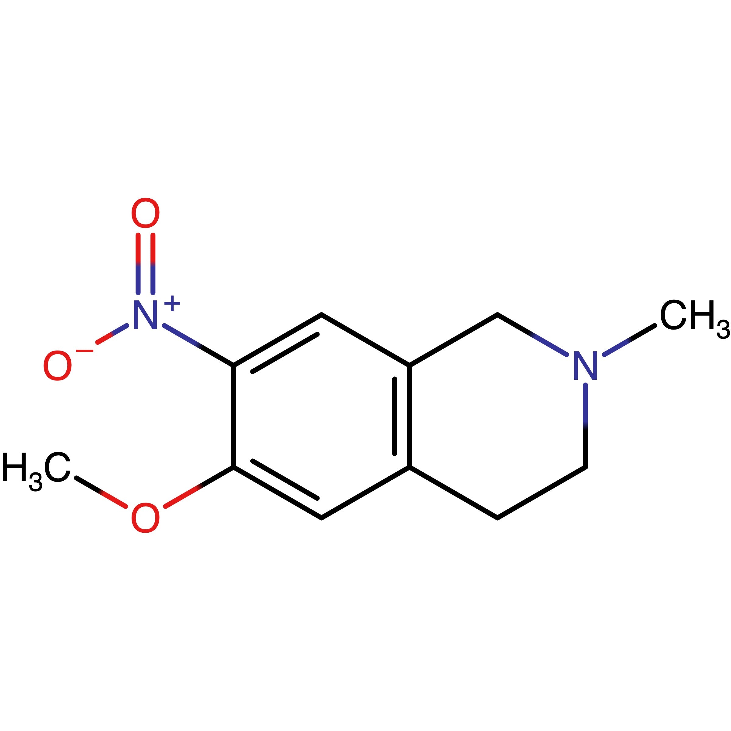 CAS RN 1116230-95-5 | 6-Methoxy-2-methyl-7-nitro-1,2,3,4-tetrahydroisoquinoline | MFCD32063263