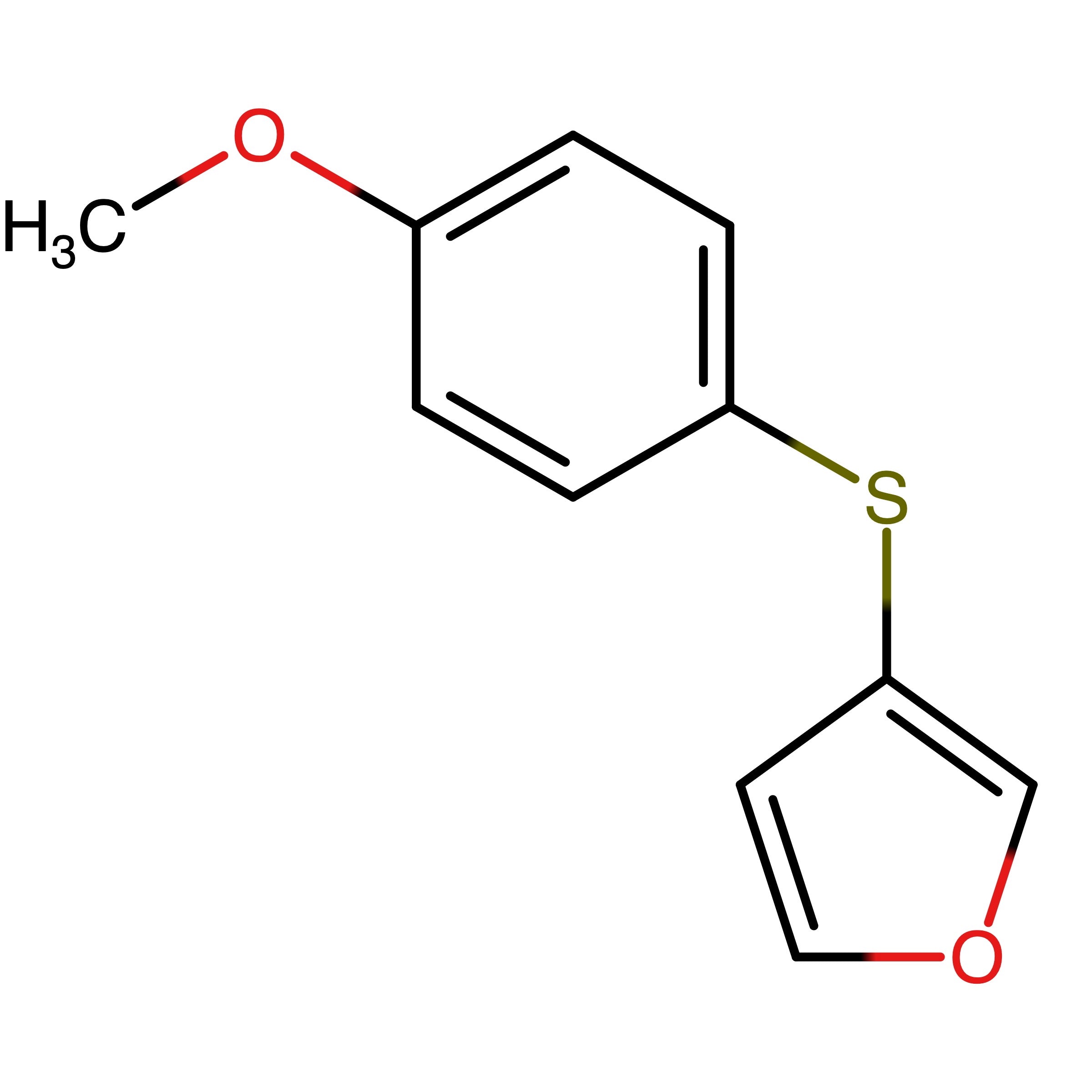 CAS RN 111943-73-8 | 3-((4-Methoxyphenyl)thio)furan