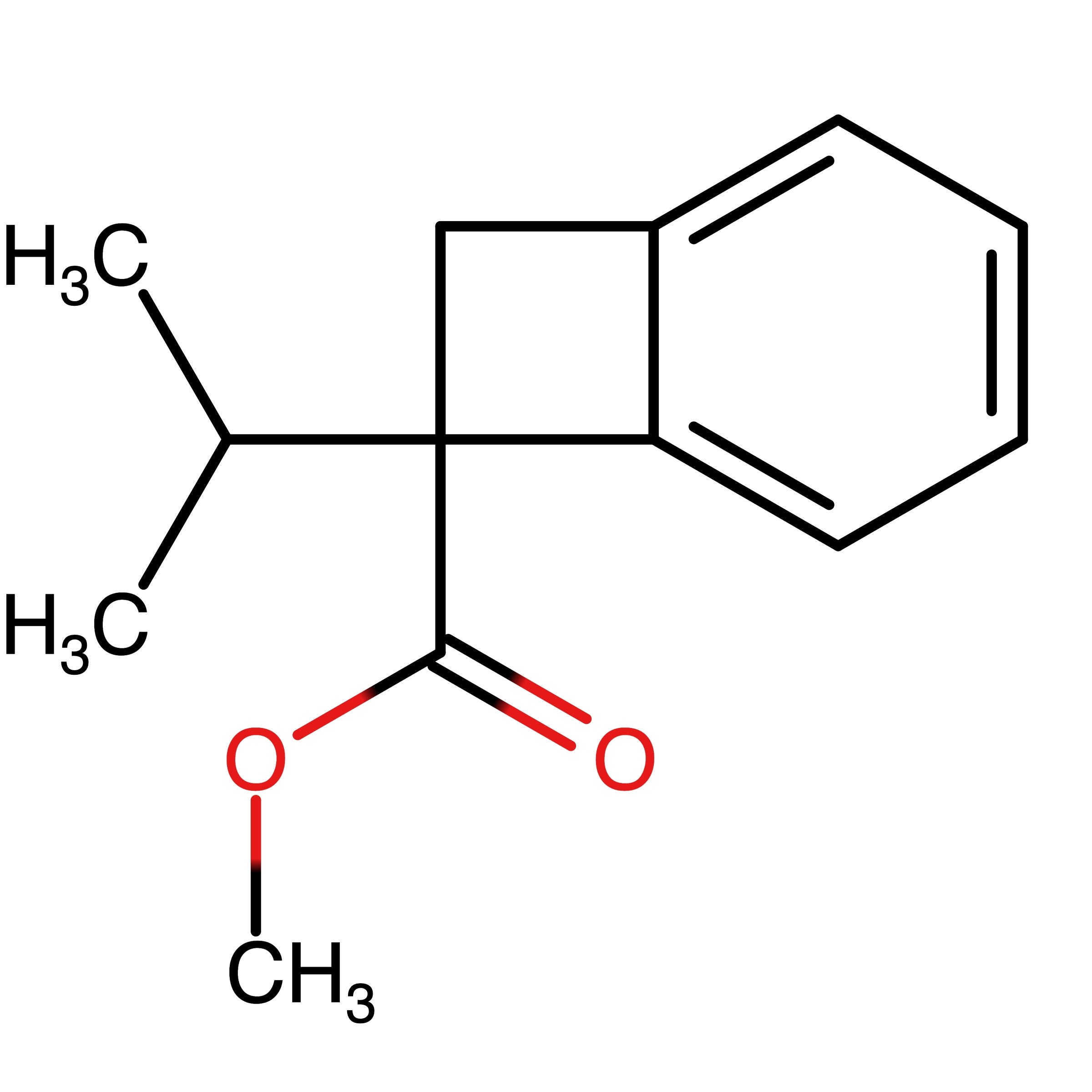 CAS RN 1128112-55-9 | Methyl 1-isopropyl-1,2-dihydrocyclobutabenzene-1-carboxylate