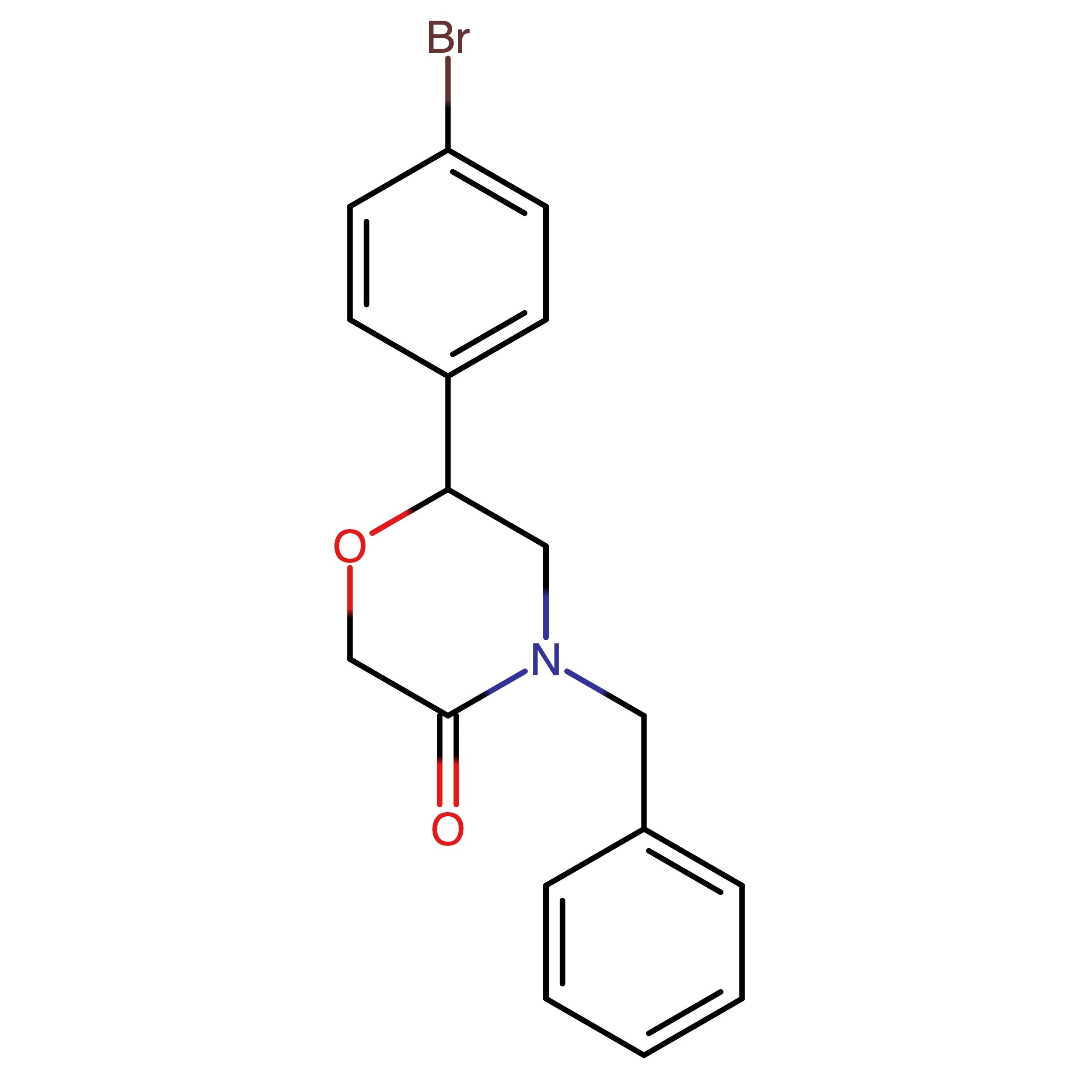 CAS RN 1131220-76-2 | 4-Benzyl-6-(4-bromo-phenyl)-morpholin-3-one