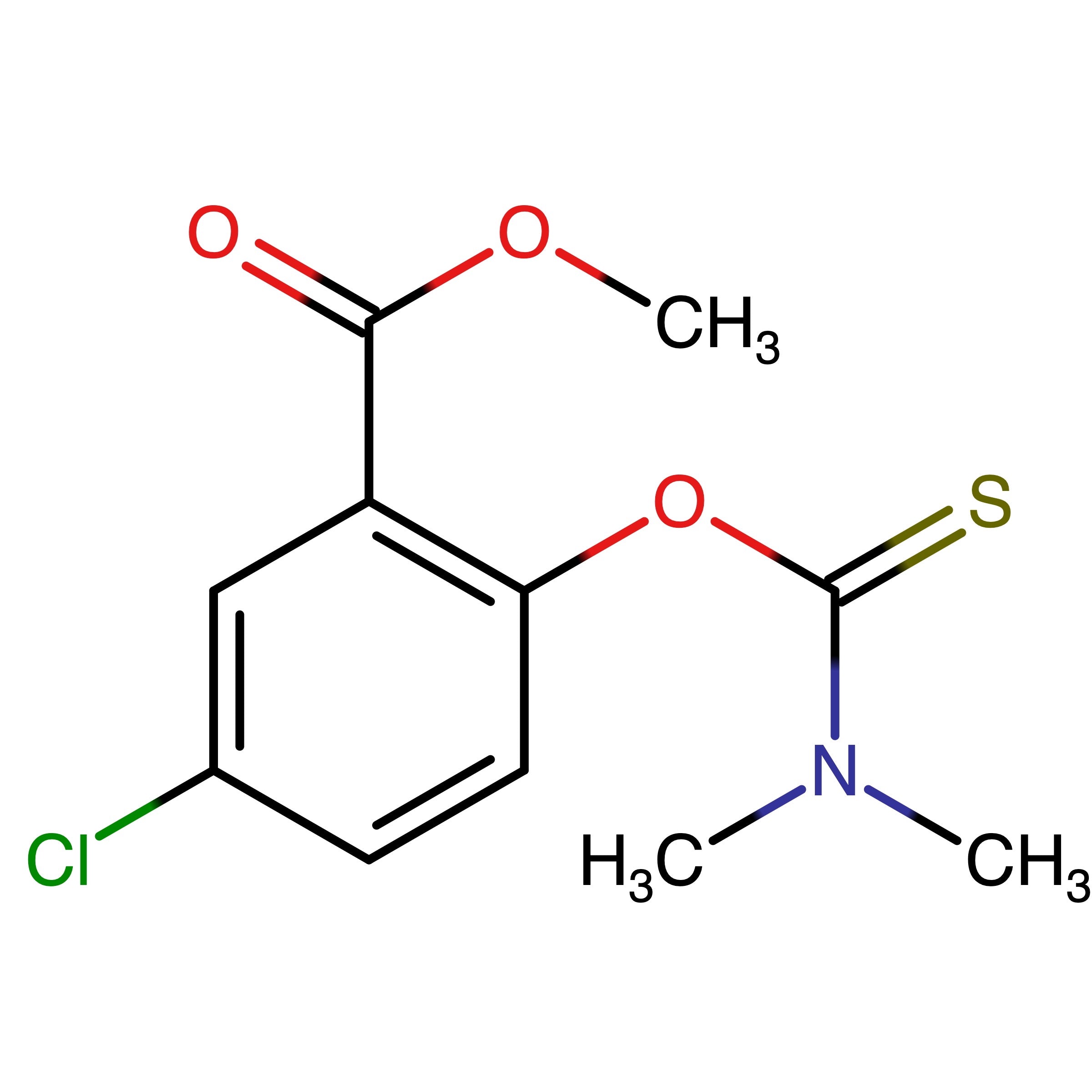 CAS RN 1134540-82-1 | 5-Chloro-2-dimethylthiocarbamoyloxy-benzoic acid methyl ester