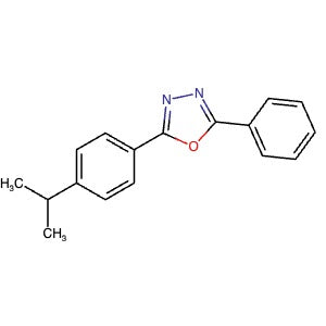 113583-81-6 | 2-(4-(Propan-2-yl)phenyl)-5-phenyl-1,3,4-oxadiazole - Hoffman Fine Chemicals