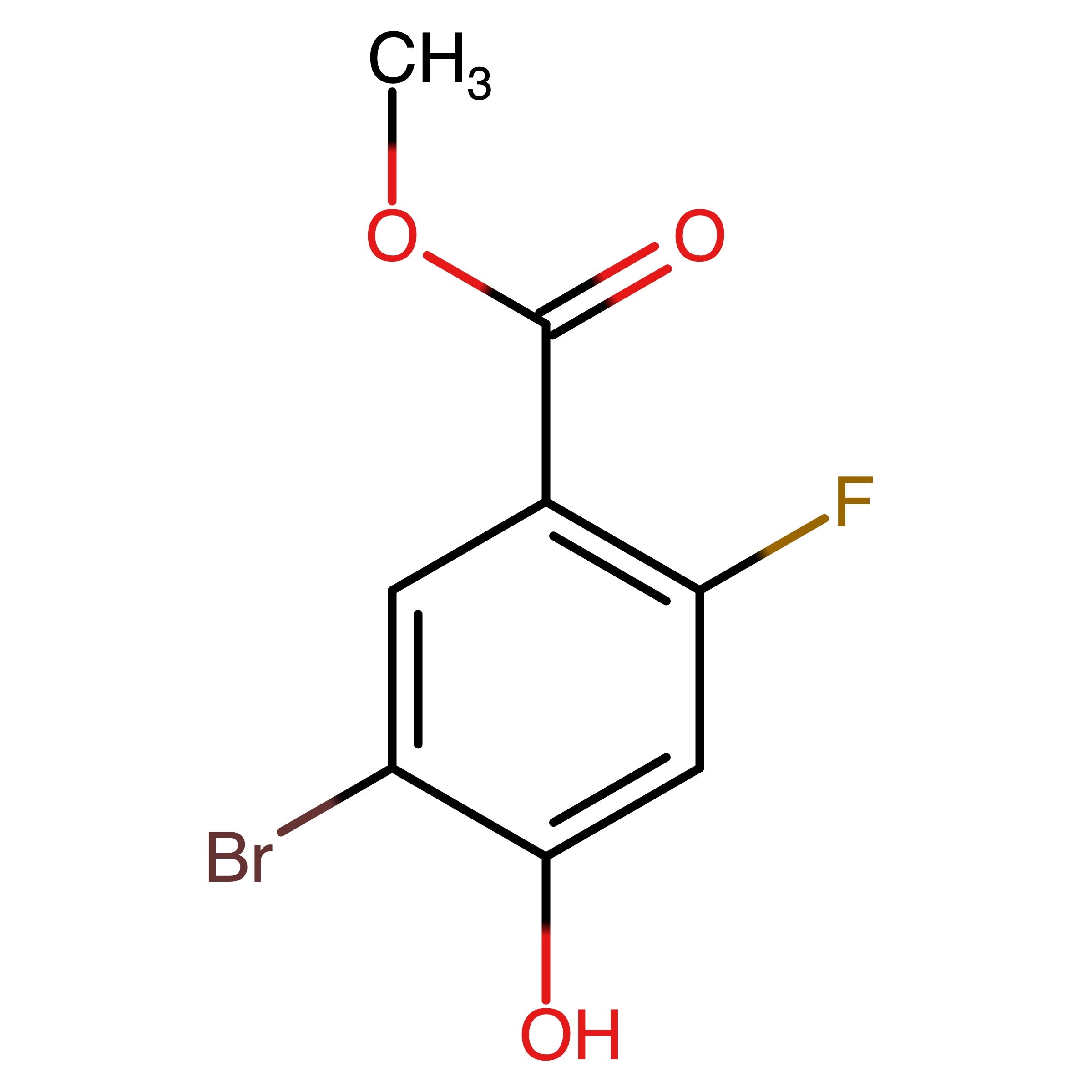 CAS RN 1142227-35-7 | Methyl 5-bromo-2-fluoro-4-hydroxybenzoate | MFCD22370990