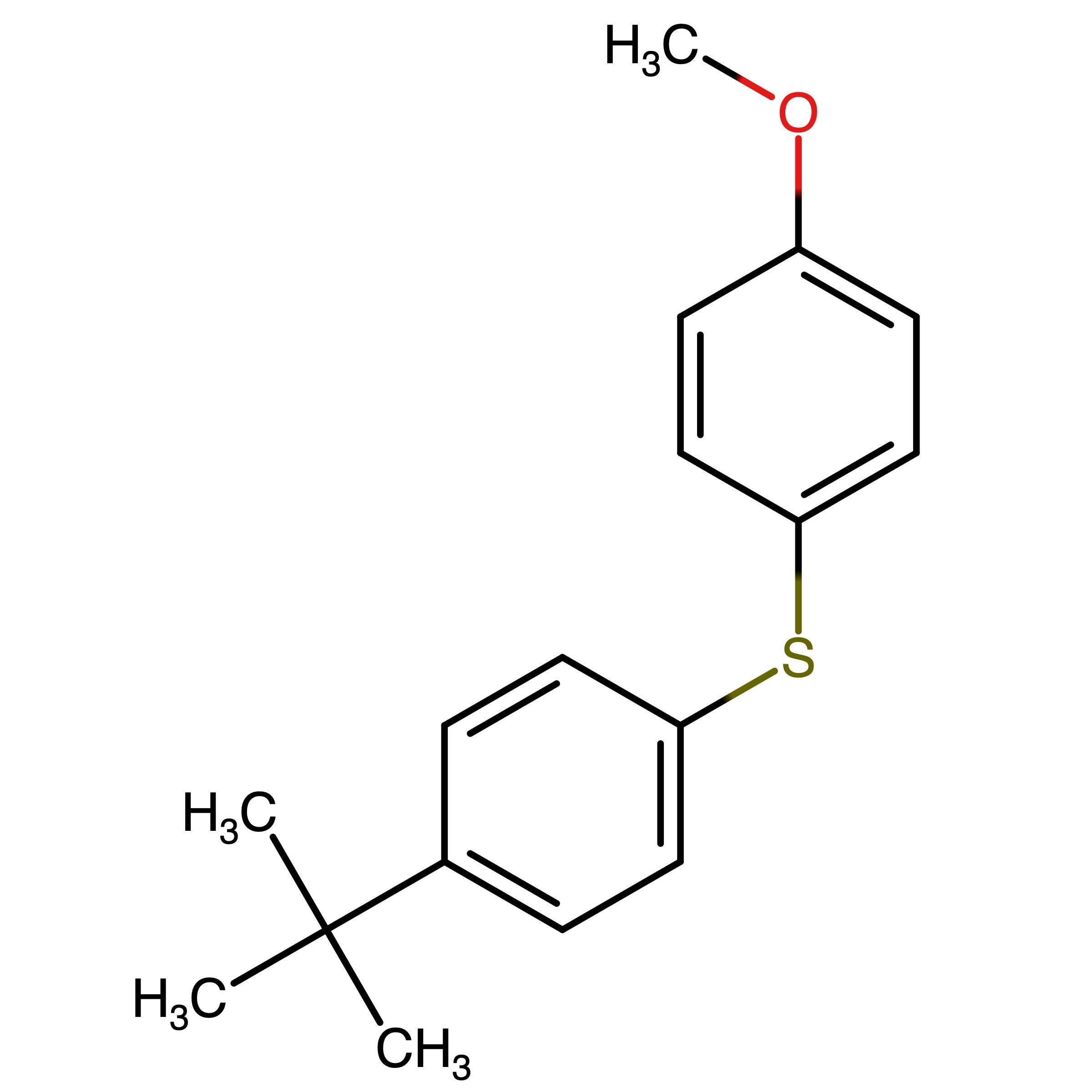 CAS RN 114606-26-7 | (4-(tert-Butyl)phenyl)(4-methoxyphenyl)sulfane