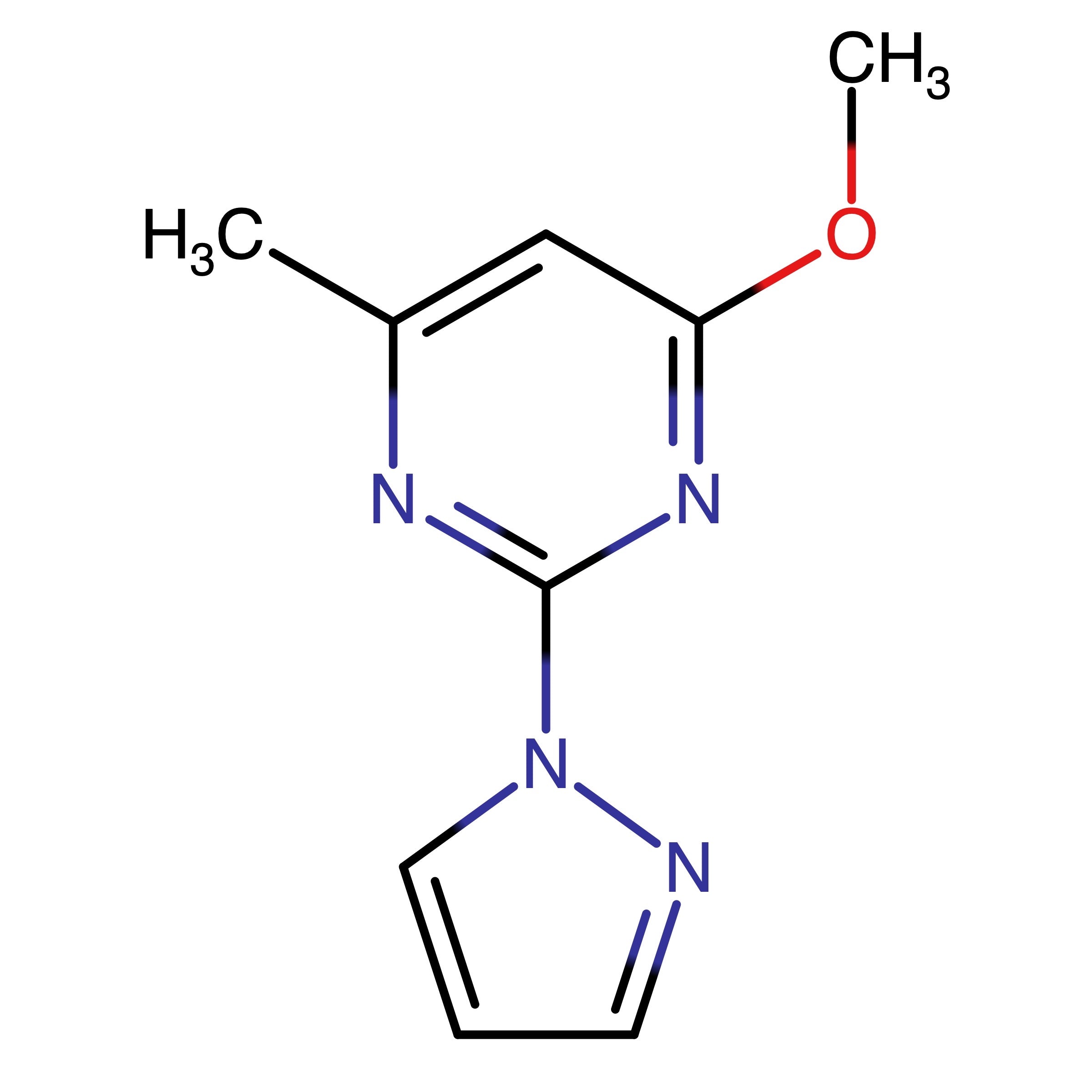 CAS RN 114833-96-4 | 4-Methoxy-6-methyl-2-(1H-pyrazol-1-yl)pyrimidine | MFCD00876128