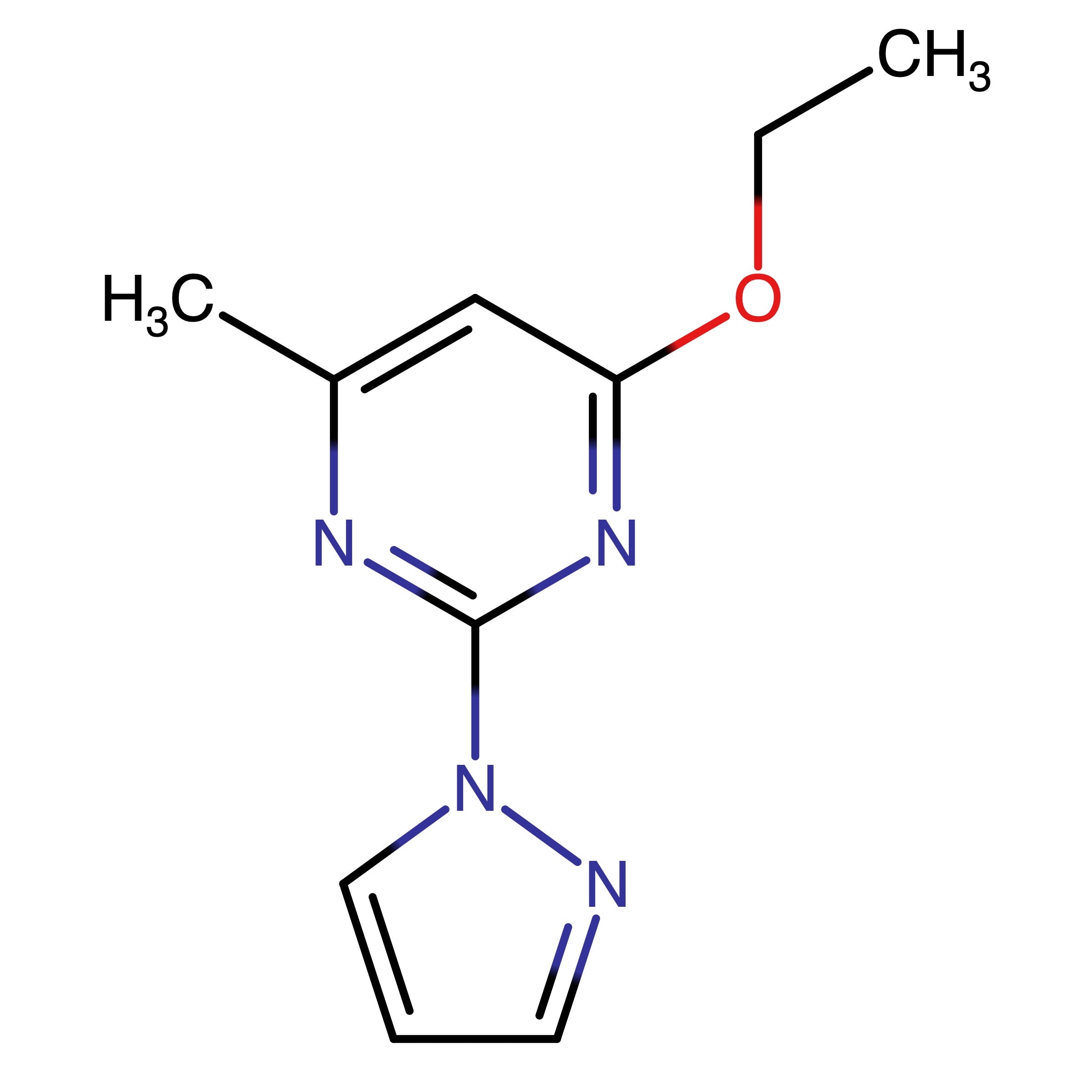 CAS RN 114834-01-4 | 4-Ethoxy-6-methyl-2-(1H-pyrazol-1-yl)pyrimidine | MFCD18831889