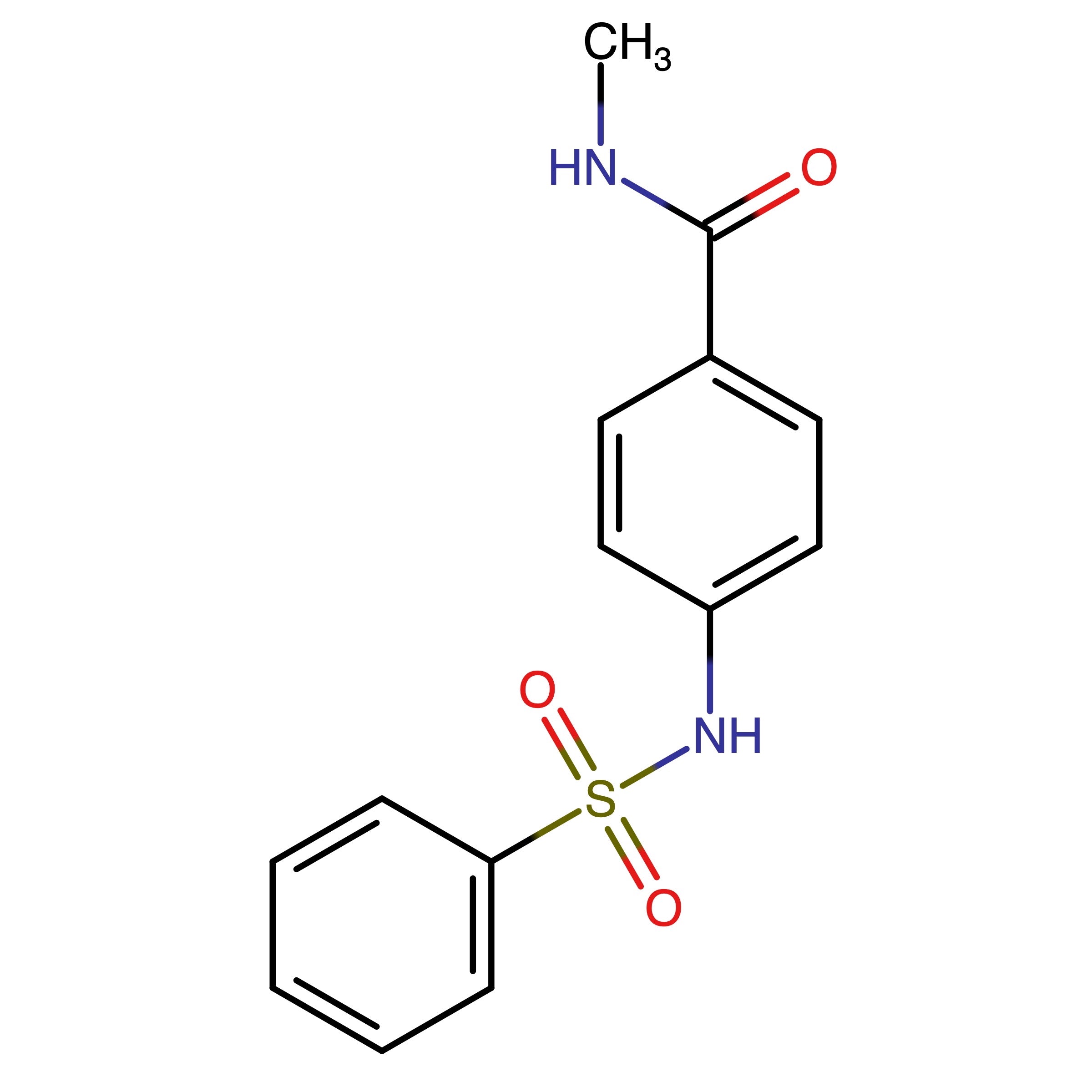 CAS RN 1153-48-6 | N-Methyl-4-(phenylsulfonamido)benzamide