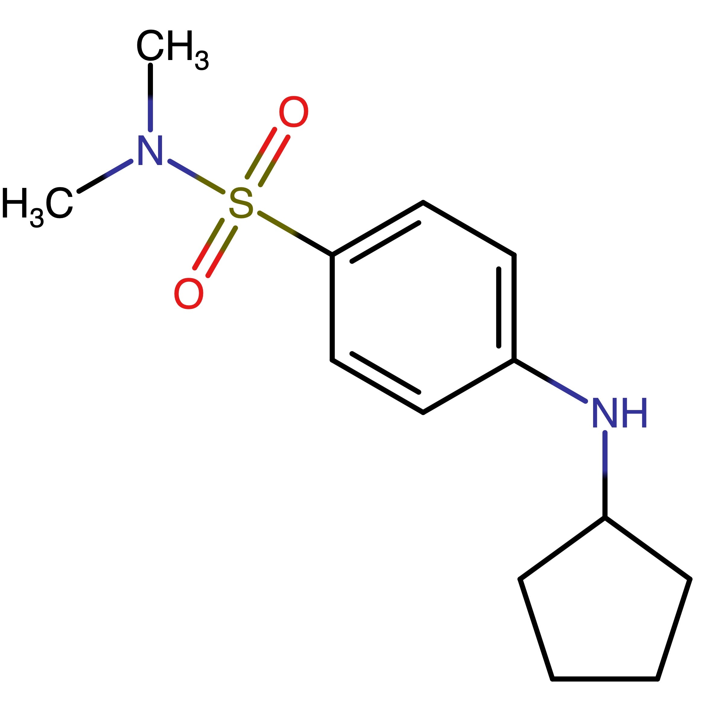CAS RN 1154284-51-1 | 4-(Cycopentylamino)-N,N-dimethylbenzene-1-sulfonamide