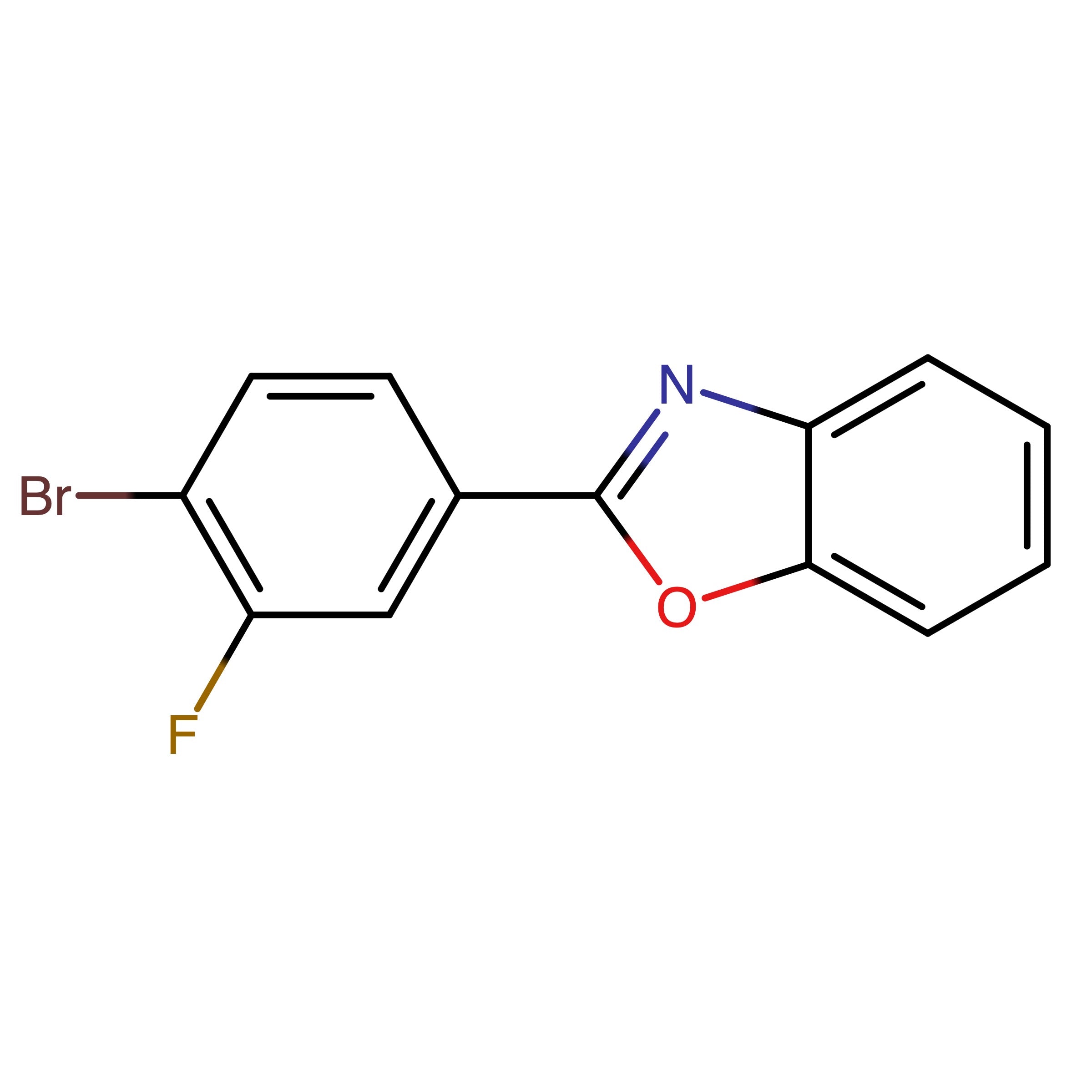 CAS RN 1159516-46-7 | 2-(4-Bromo-3-fluorophenyl)benzo[d]oxazole