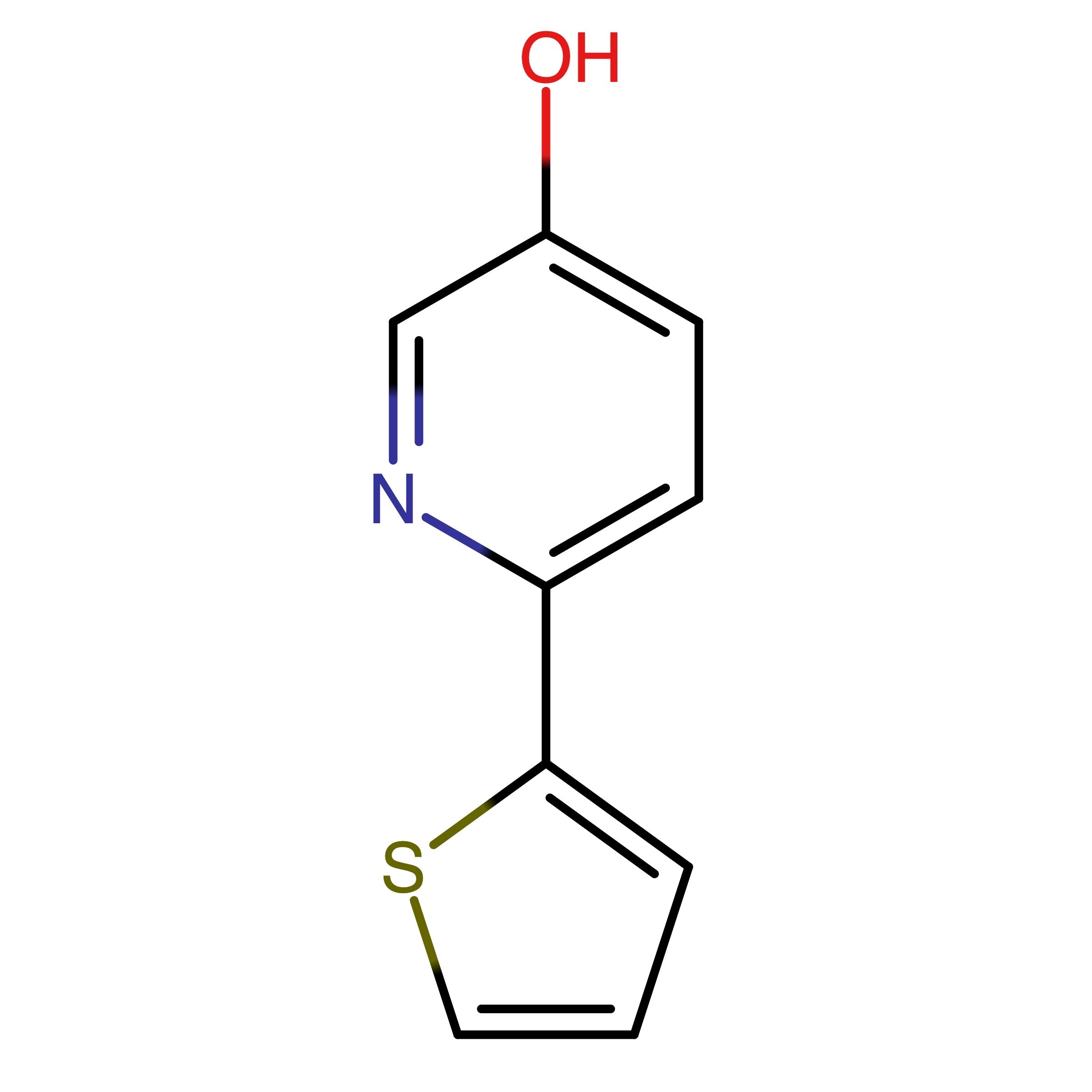 CAS RN 1159815-70-9 | 6-(Thiophen-2-yl)pyridin-3-ol | MFCD12033398