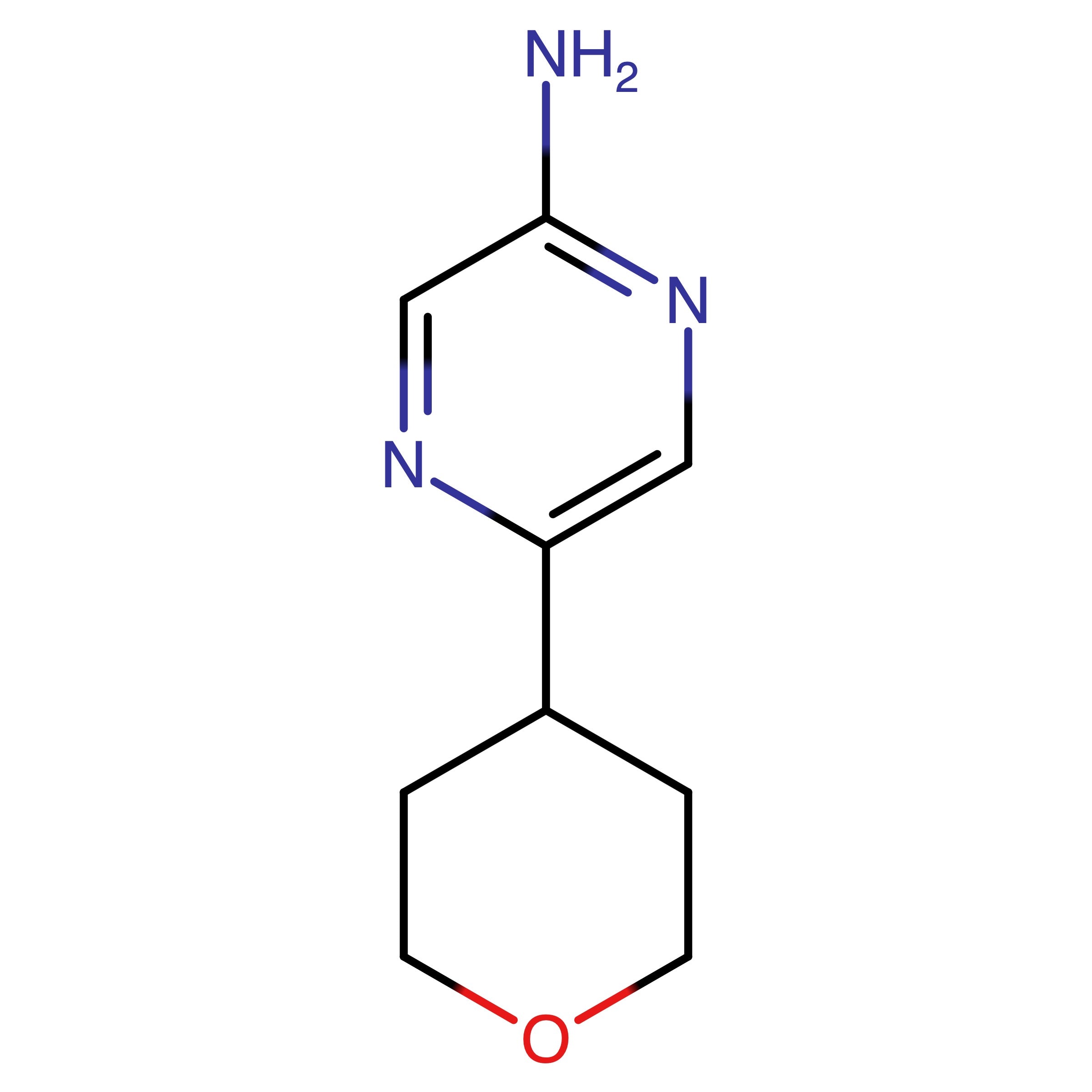 CAS RN 1159815-73-2 | 5-(Tetrahydro-2H-pyran-4-yl)pyrazin-2-amine | MFCD12033536
