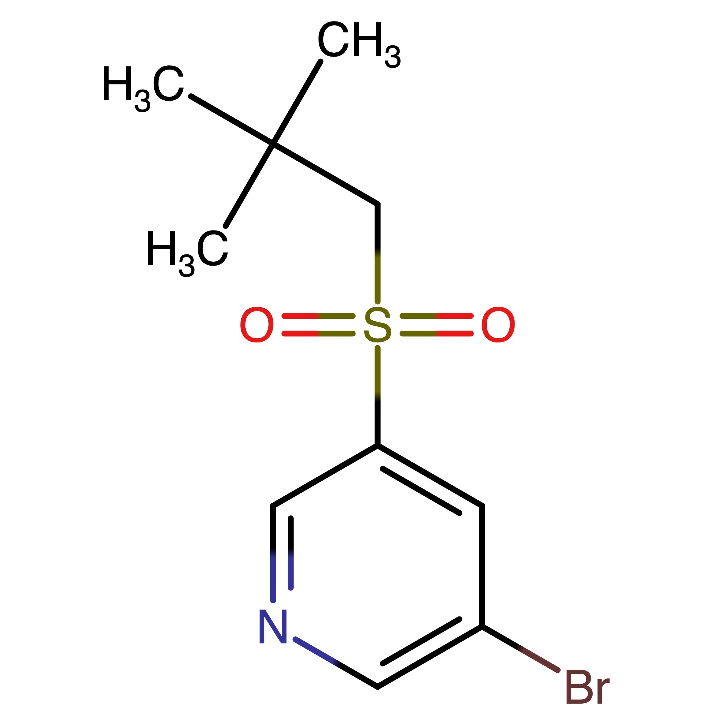 CAS RN 1159826-35-3 | 3-Bromo-5-(2,2-dimethylpropylsulfonyl)pyridine