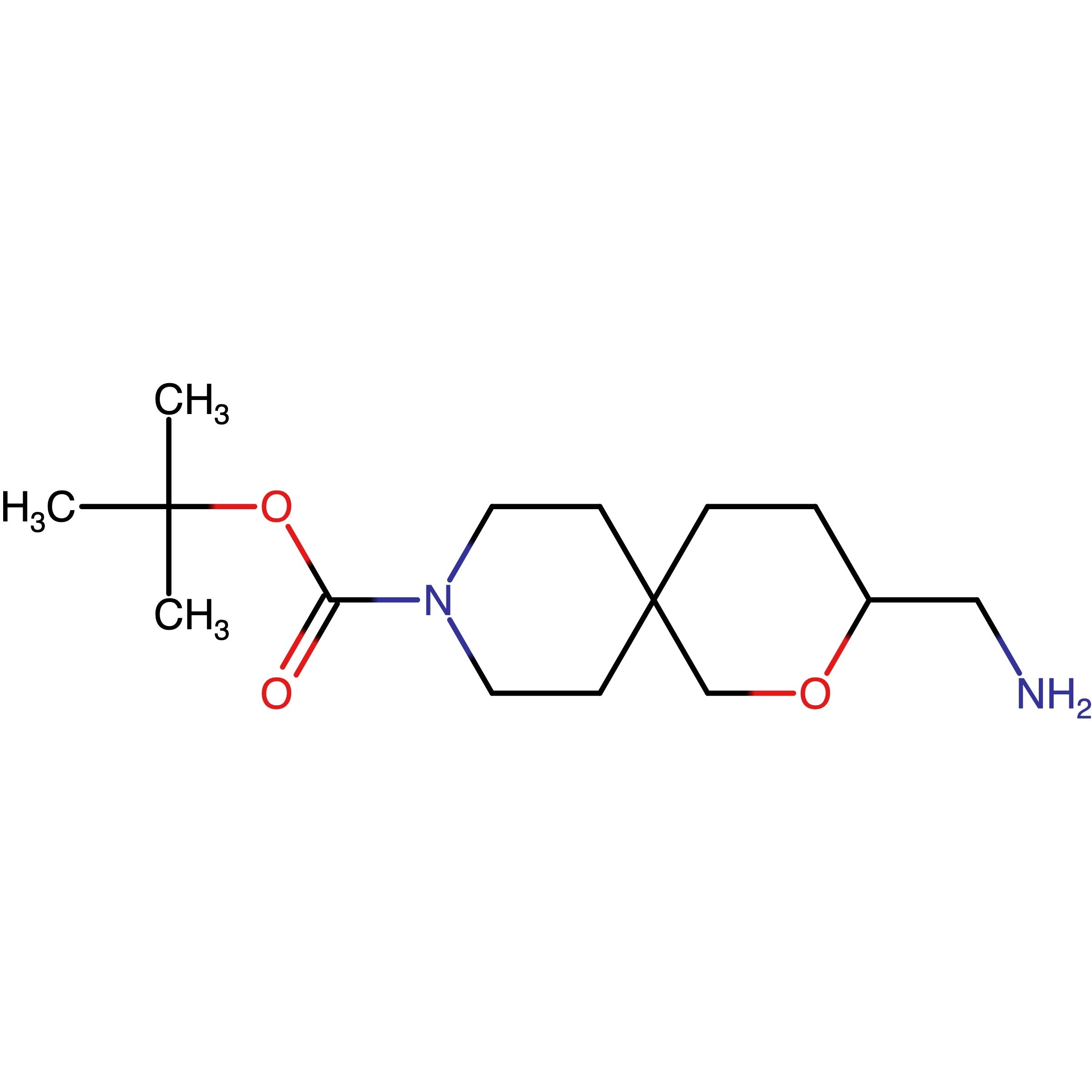 CAS RN 1160246-99-0 | tert-Butyl 3-(aminomethyl)-2-oxa-9-azaspiro-[5.5]undecane-9-carboxylate | MFCD12198537