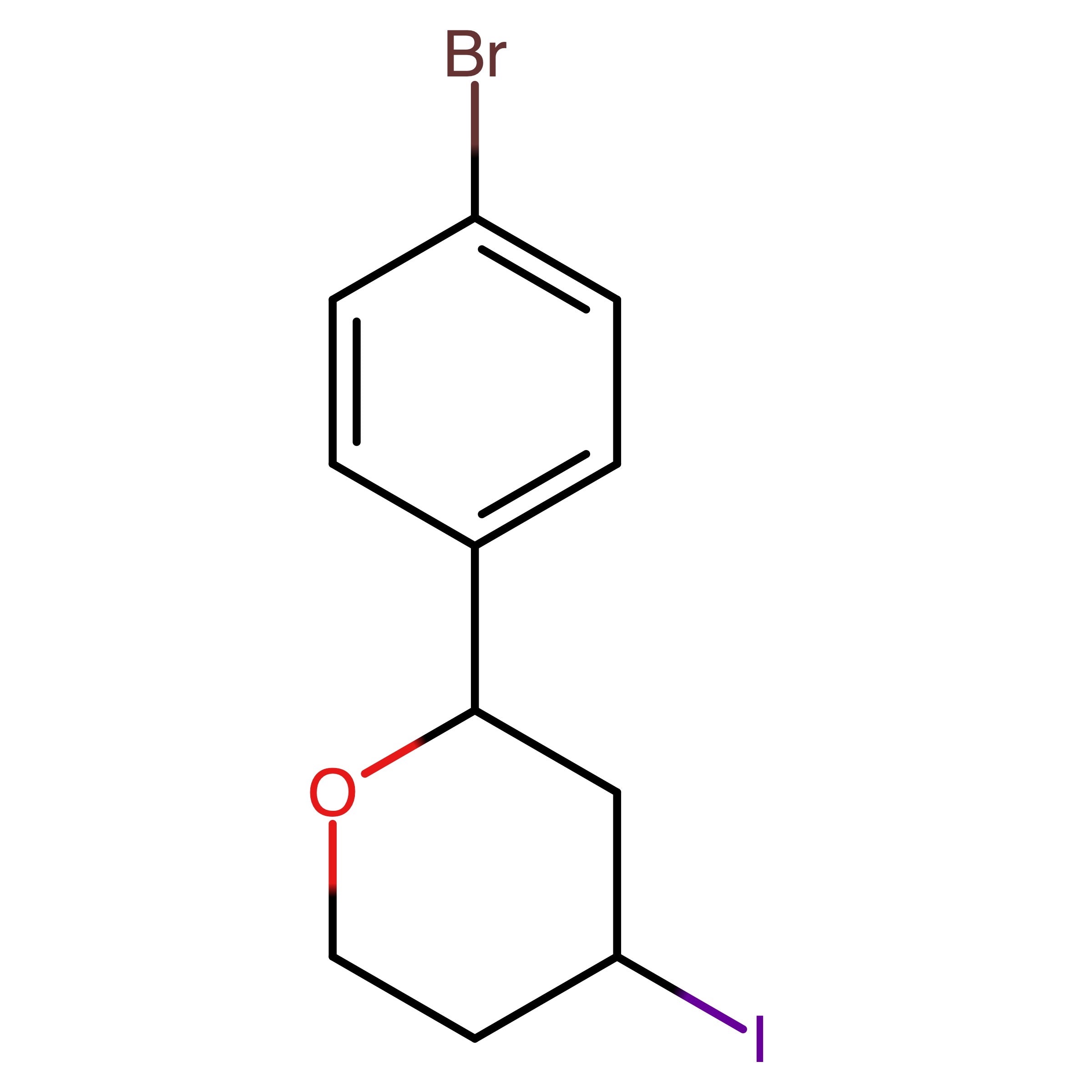 CAS RN 1160591-95-6 | 2-(4-Bromophenyl)-4-iodotetrahydro-2H-pyran; (mixture of diastereoisomers)