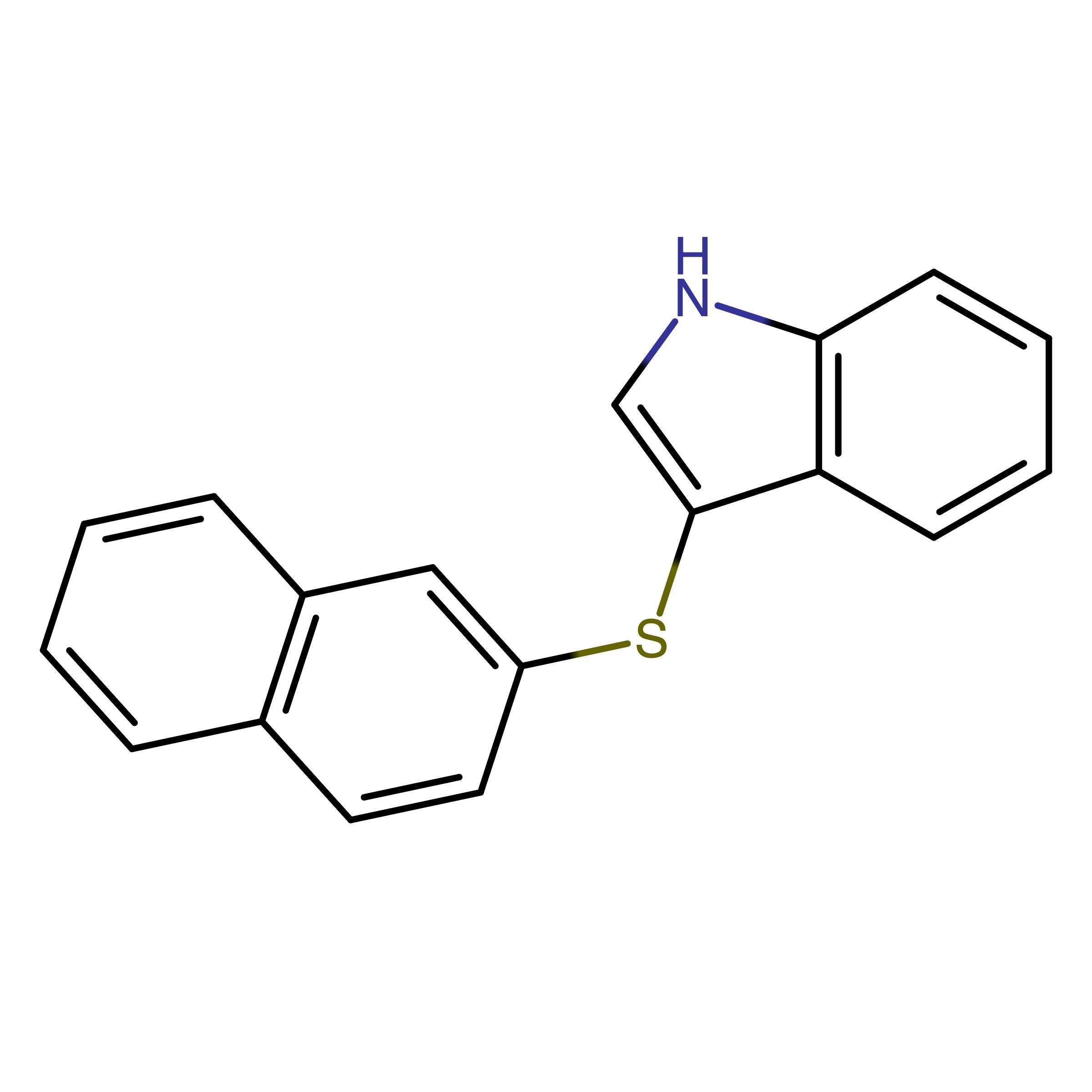 CAS RN 116757-22-3 | 3-(Naphthalen-2-ylthio)-1H-indole