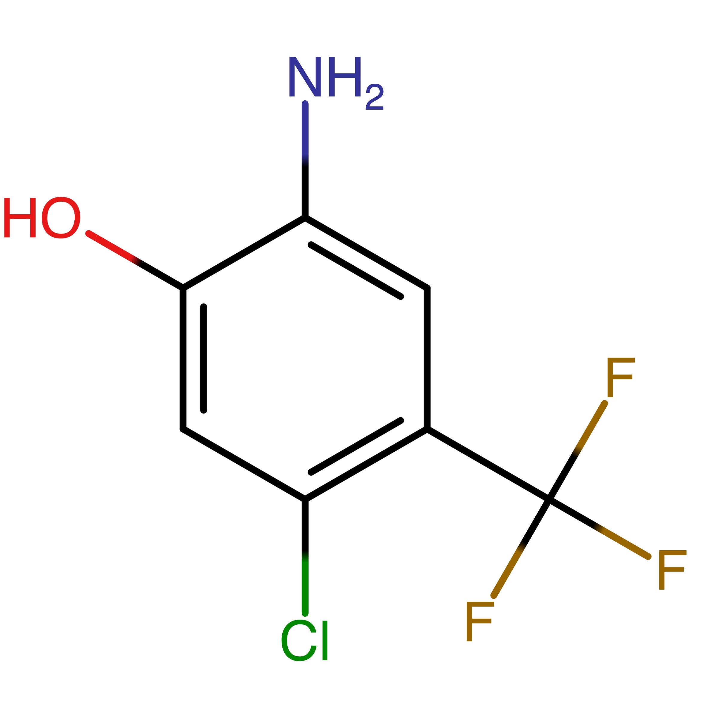 CAS RN 117338-13-3 | 2-Amino-5-chloro-4-(trifluoromethyl)phenol | MFCD24646160