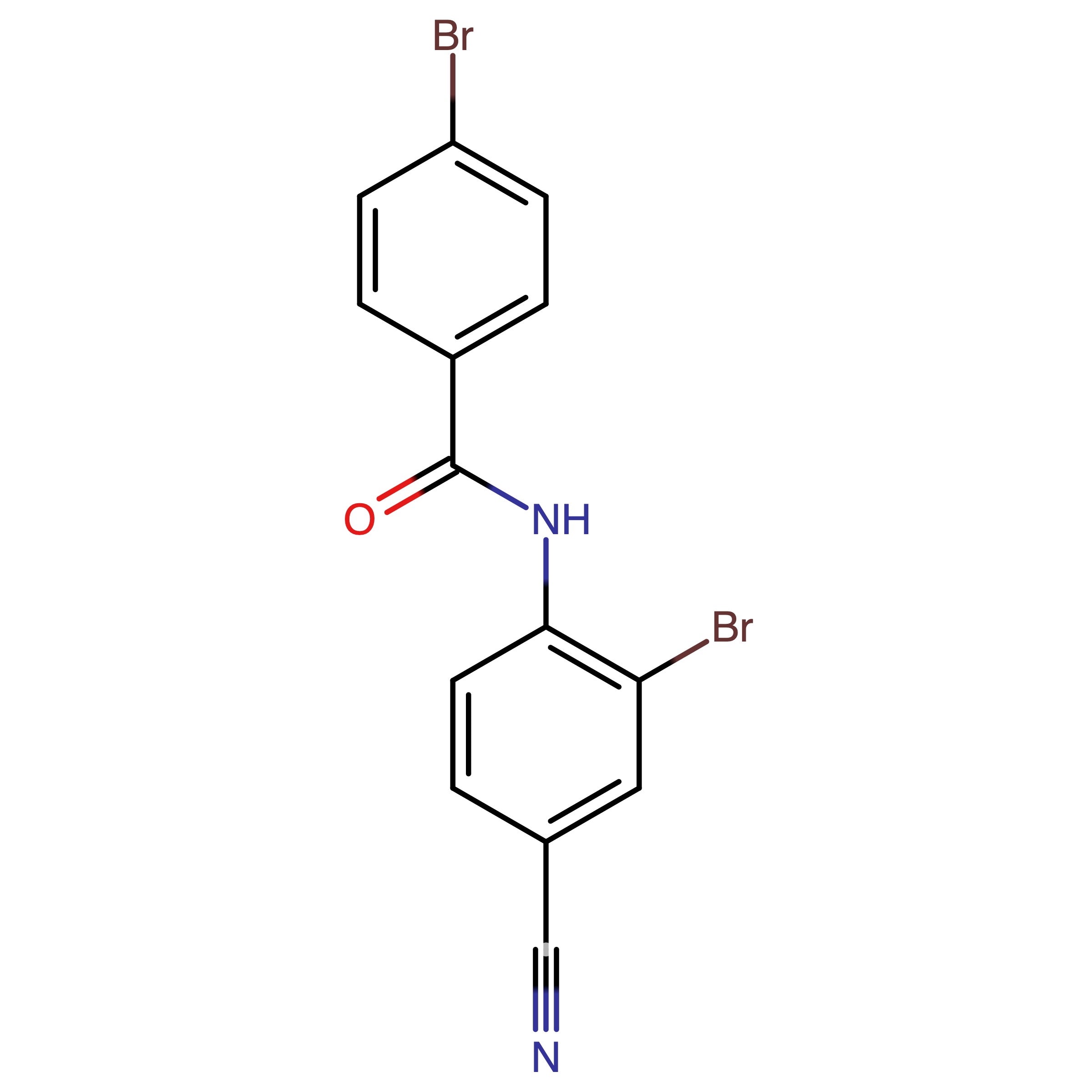 CAS RN 1178913-04-6 | 4-Bromo-N-(2-bromo-4-cyanophenyl)benzamide