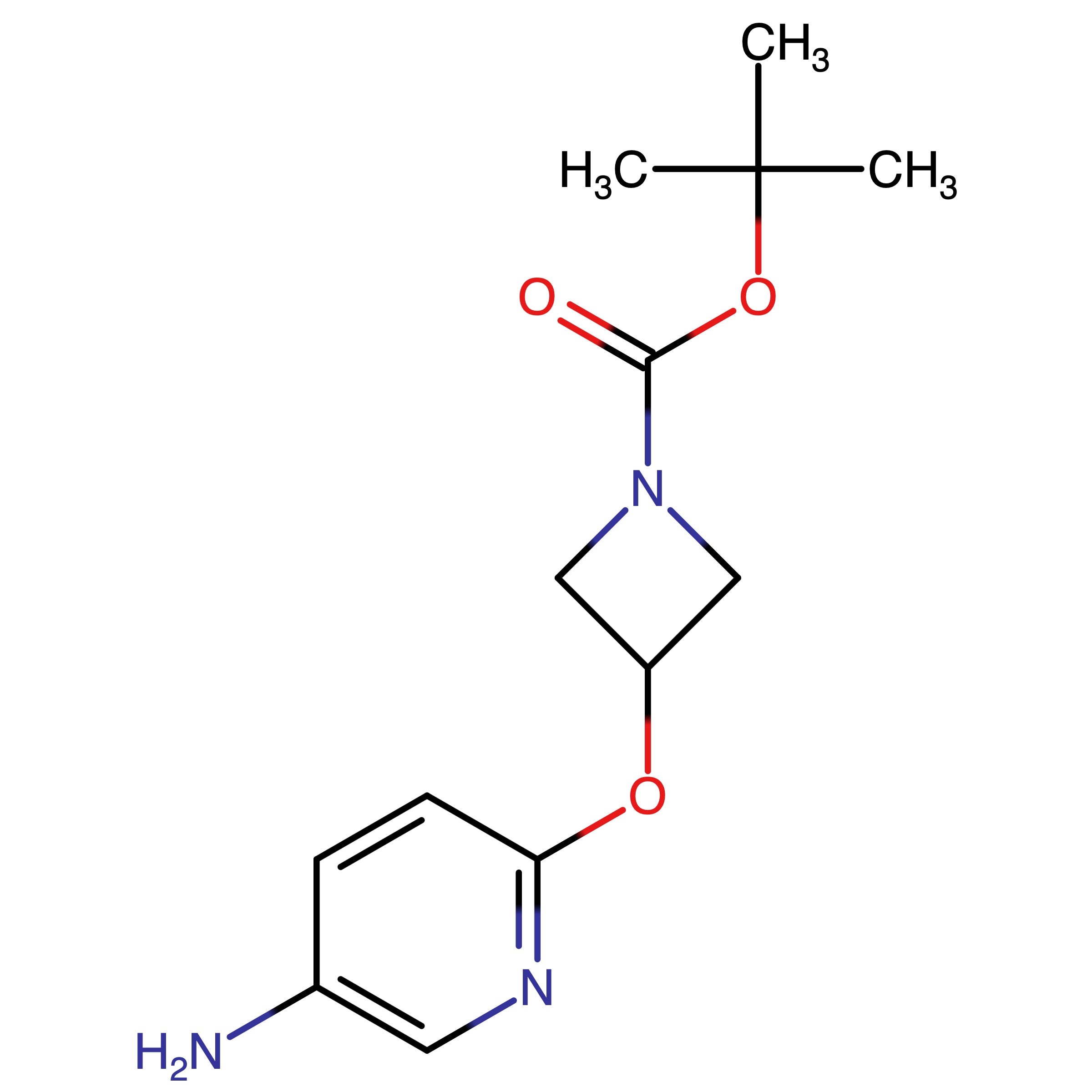 CAS RN 1180133-63-4 | Name: tert-Butyl 3-((5-aminopyridin-2-yl)oxy)azetidine-1-carboxylate