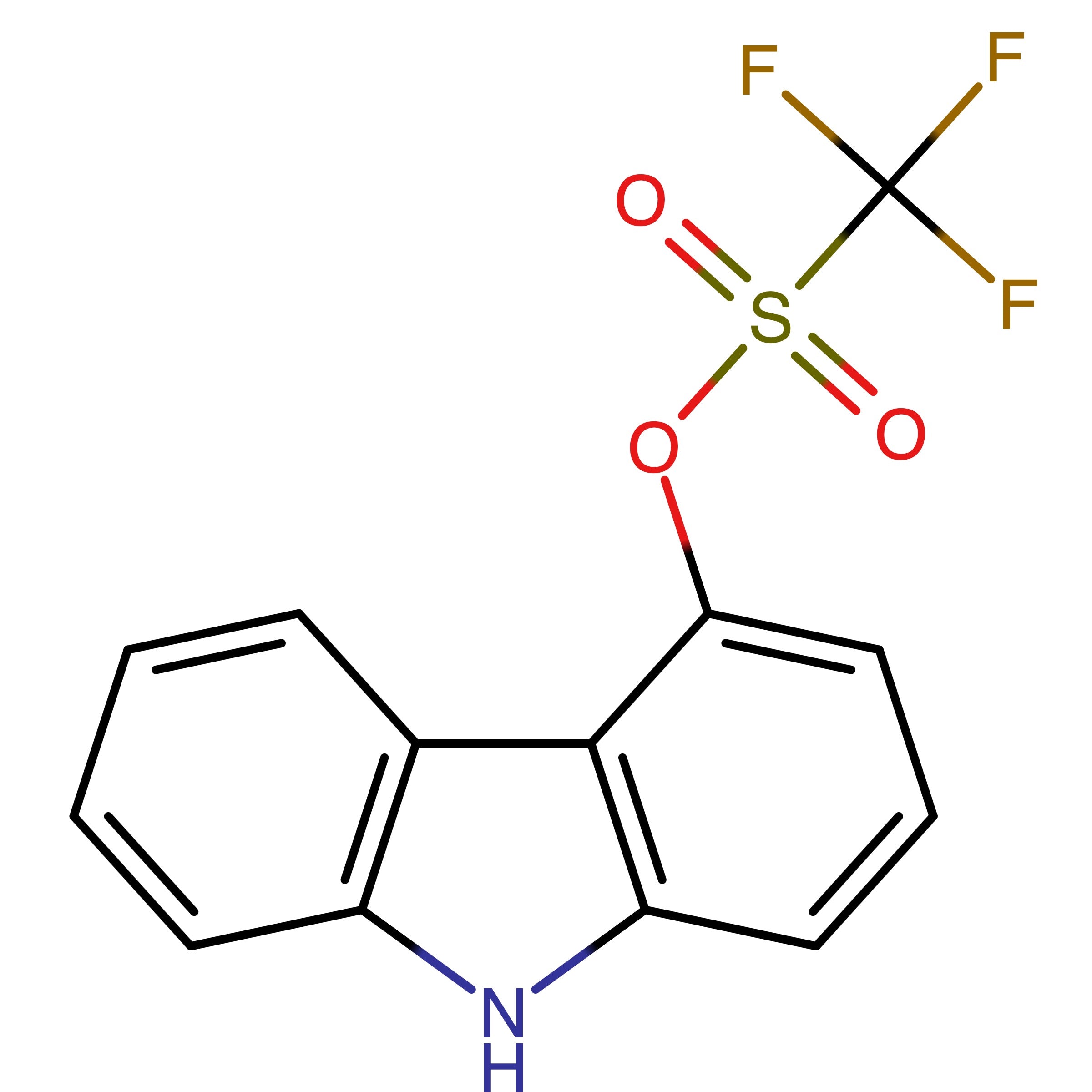 CAS RN 1187617-32-8 | 9H-Carbazol-4-yl trifluoromethanesulfonate 