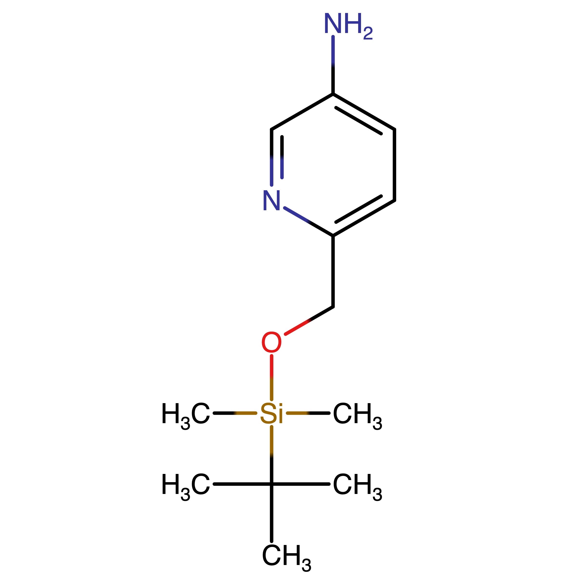 CAS RN 1190380-00-7 | 6-(((tert-Butyldimethylsilyl)oxy)methyl)pyridin-3-amine
