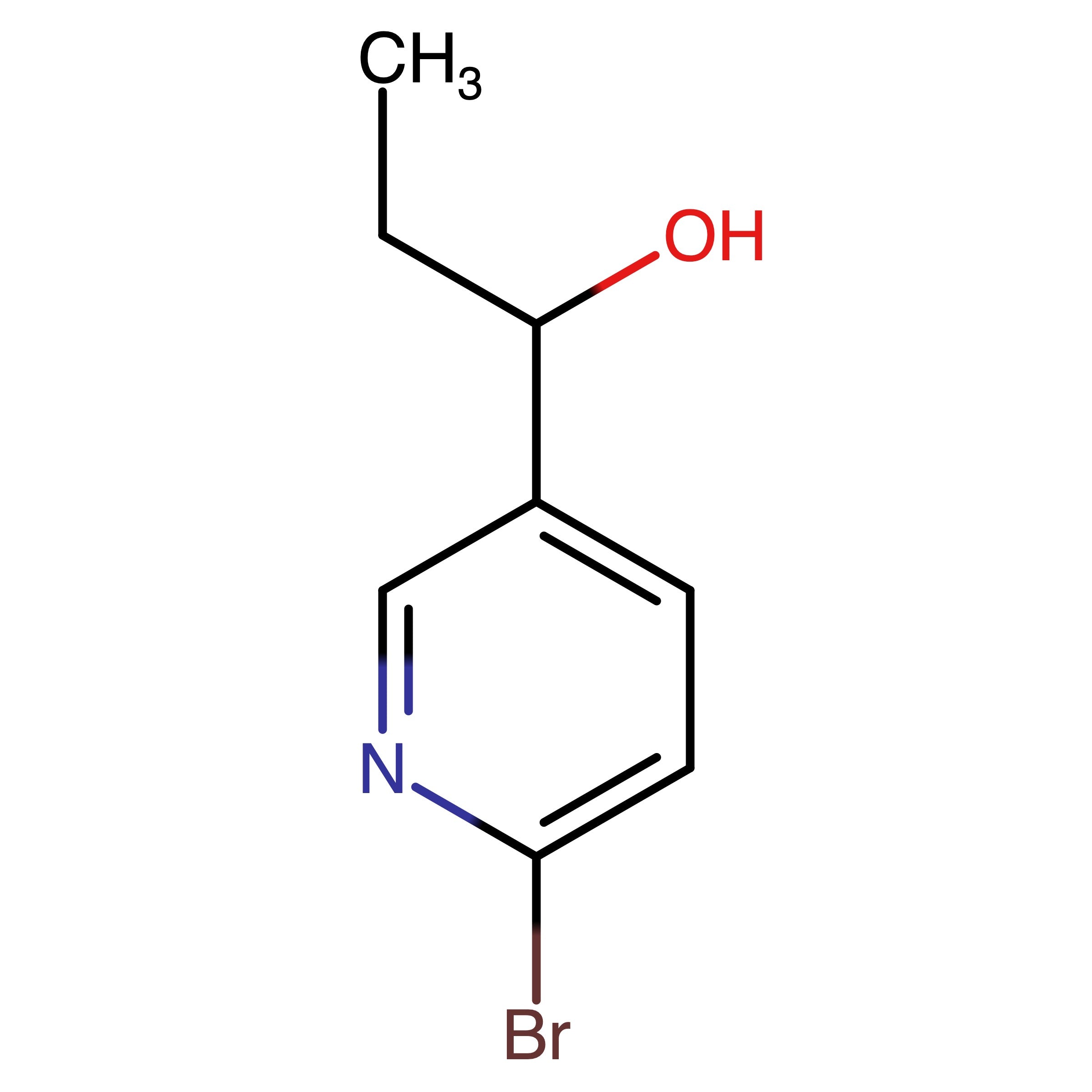 CAS RN 1194020-08-0 | 1-(6-Bromopyridin-3-yl)propan-1-ol